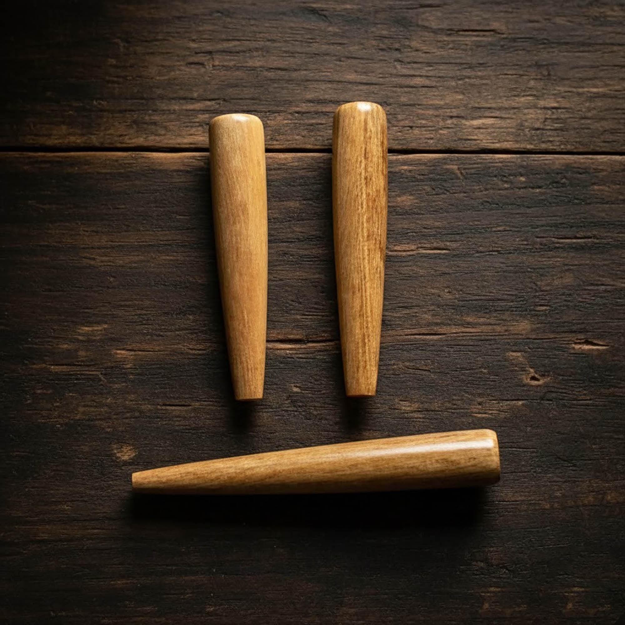 Handcrafted Fragrant Eucalyptus Wood Cigarette Pipe | Natural Menthol Cajuput Wood Holder | Artisanal Vintage Style Smoking Accessory | Gift - image 3