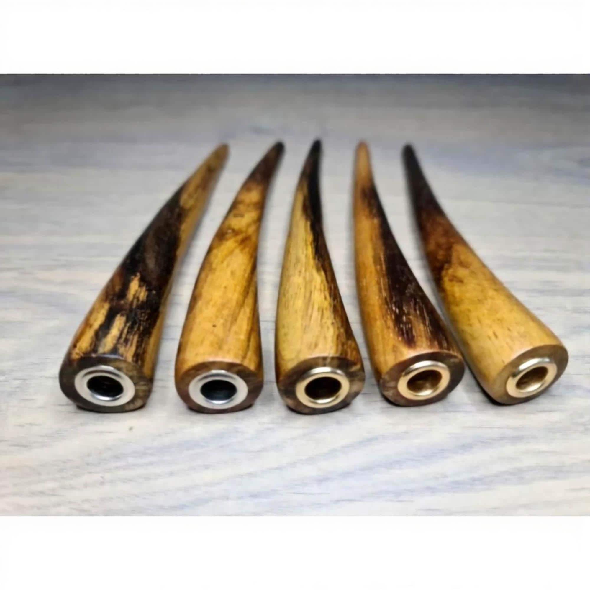 Premium Fragrant Agarwood Pipe from Kalimantan | Authentic Aloeswood Gaharu Smoking Pipe | Natural Scented Wood Accessory |