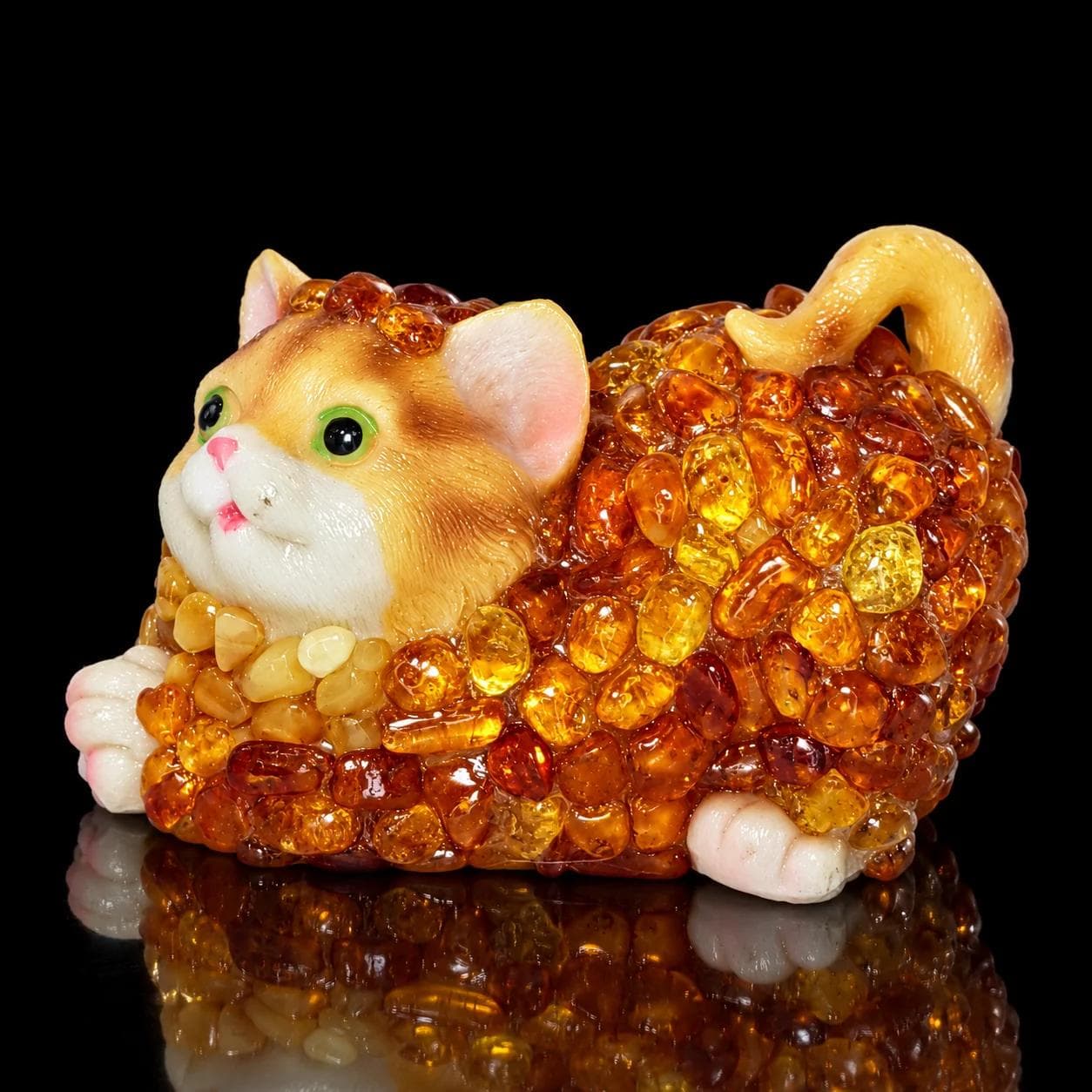 KIZIMA multicolor amber cat 12Cat0300q80-3.5-2-2, black studio premium v2