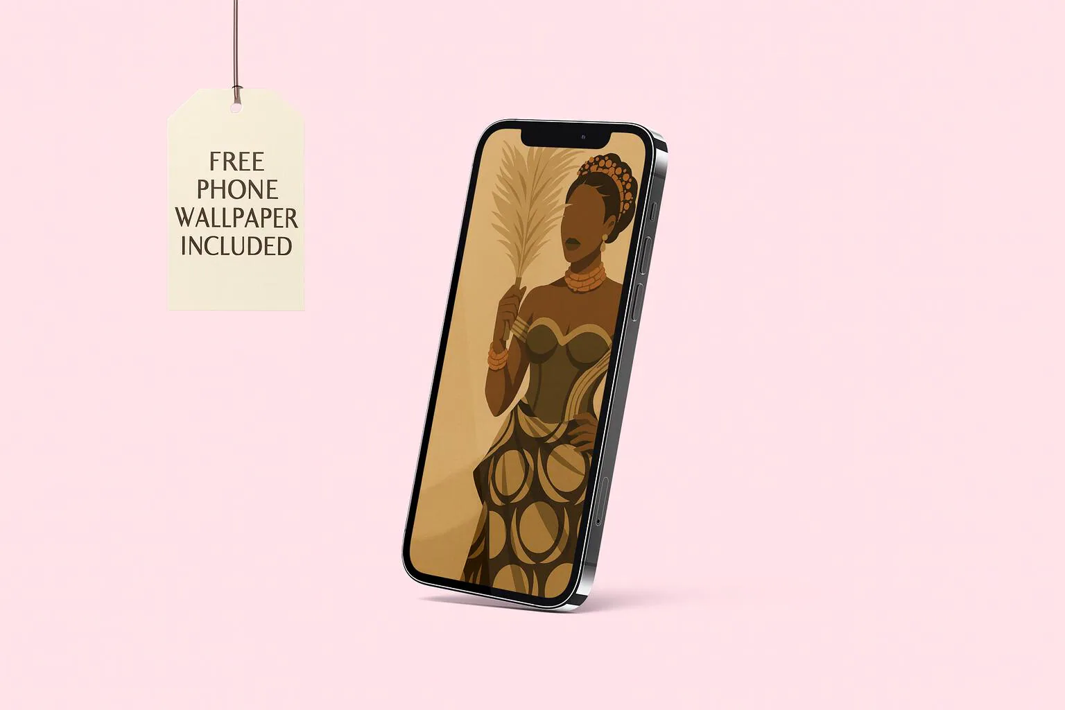 Igbo Woman Art Print – African Queen Portrait, Afrocentric Digital Download Wall Decor - image 4