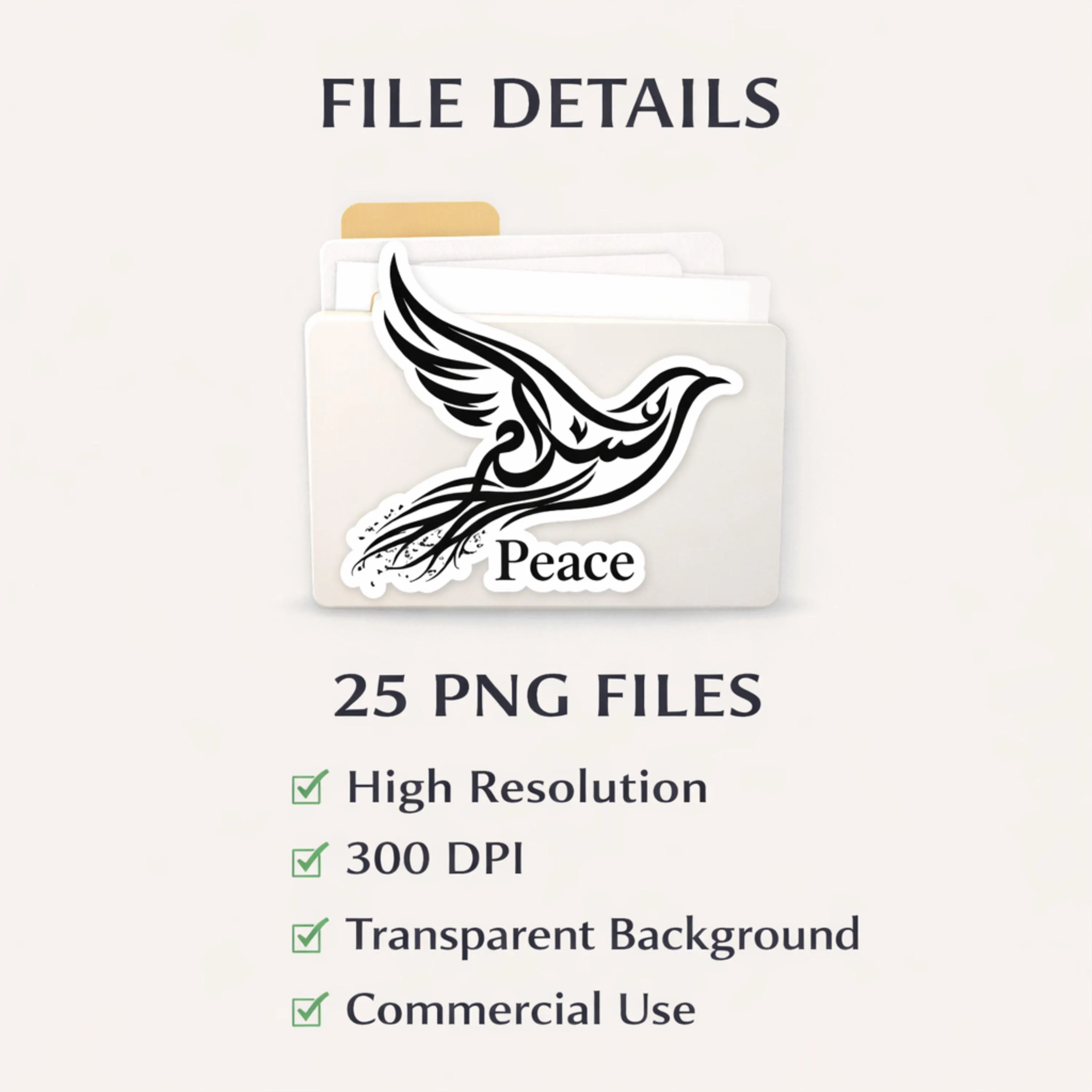 Symbols of Peace Clipart Bundle – 25 Spiritual PNG Designs (Instant Download) - image 3