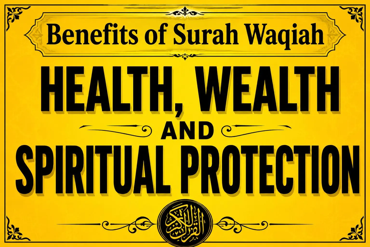 Surah Waqiah Taweez for Wealth, Rizq & Barakah | Spiritual Protection, Health Abundance PDF Download