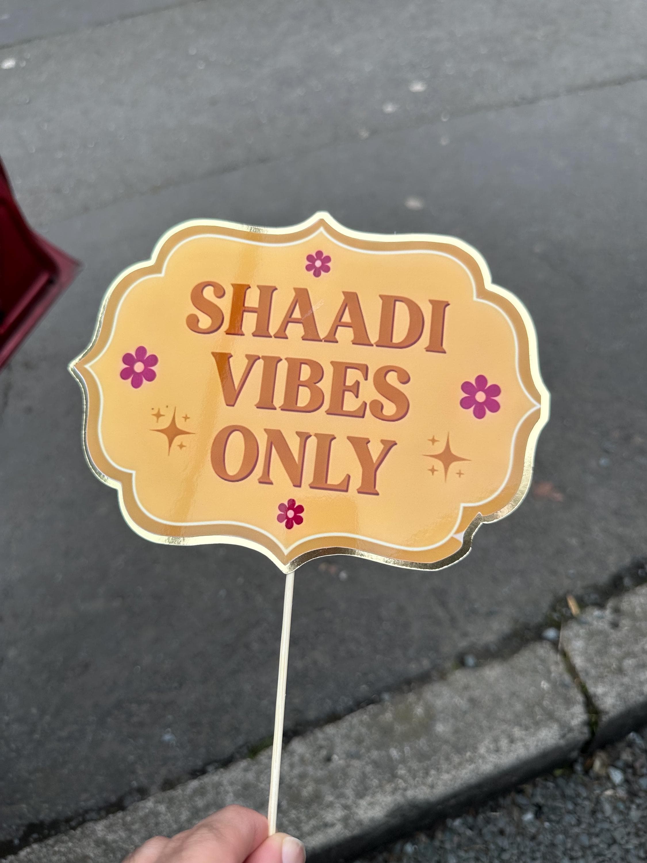 Desi Wedding Photo Booth Props, Mehndi Dholki Signs, Pakistani Indian Celebration Decor - image 4