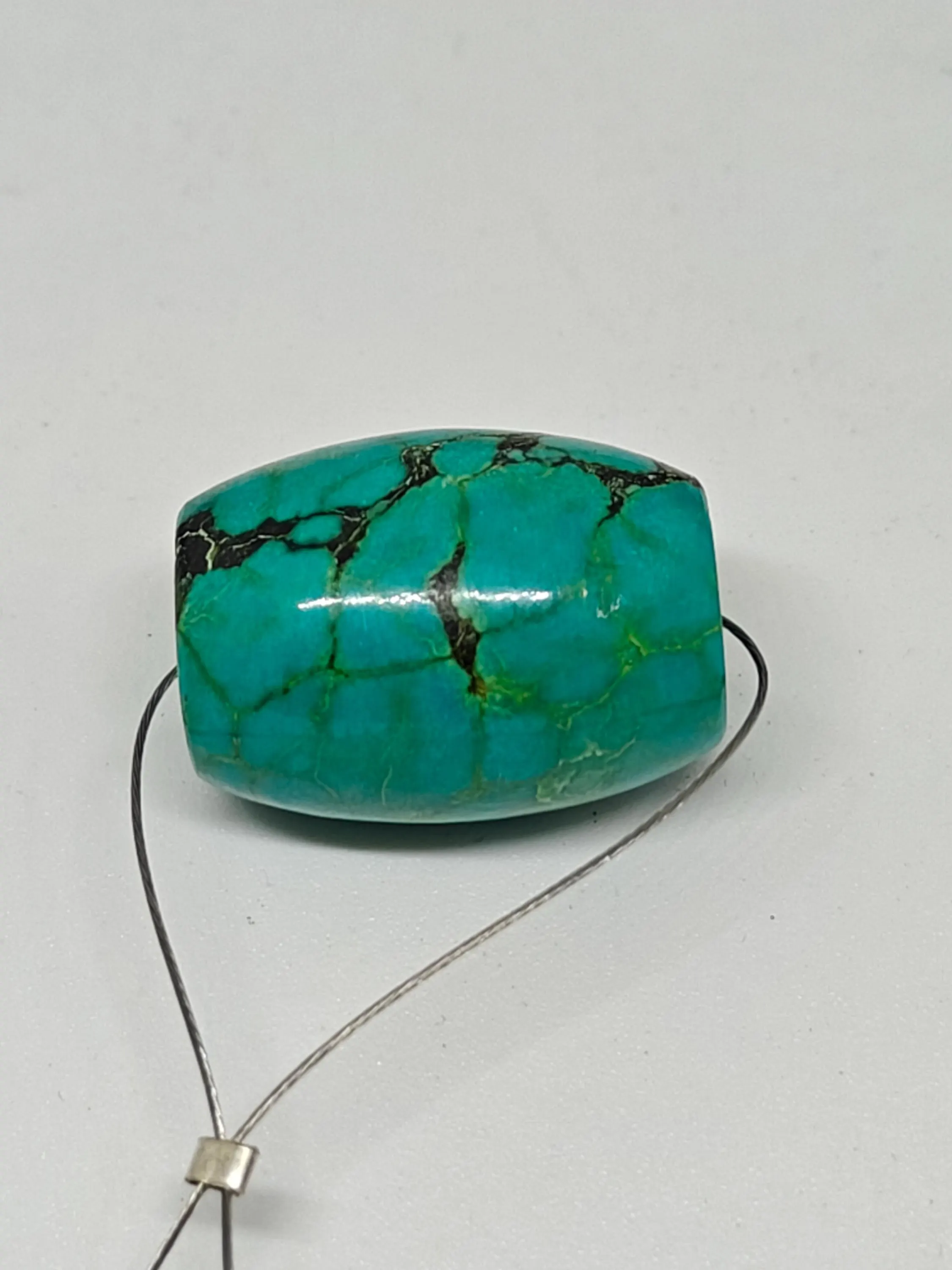 Handmade Turquoise Barrel Beads - AAA Quality Bead For Necklace And Bracelet Design