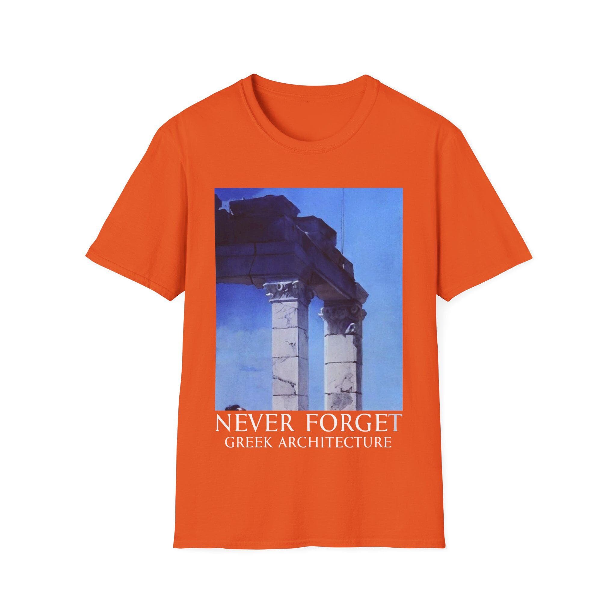 Never Forget Greek Architecture Shirt - image 2