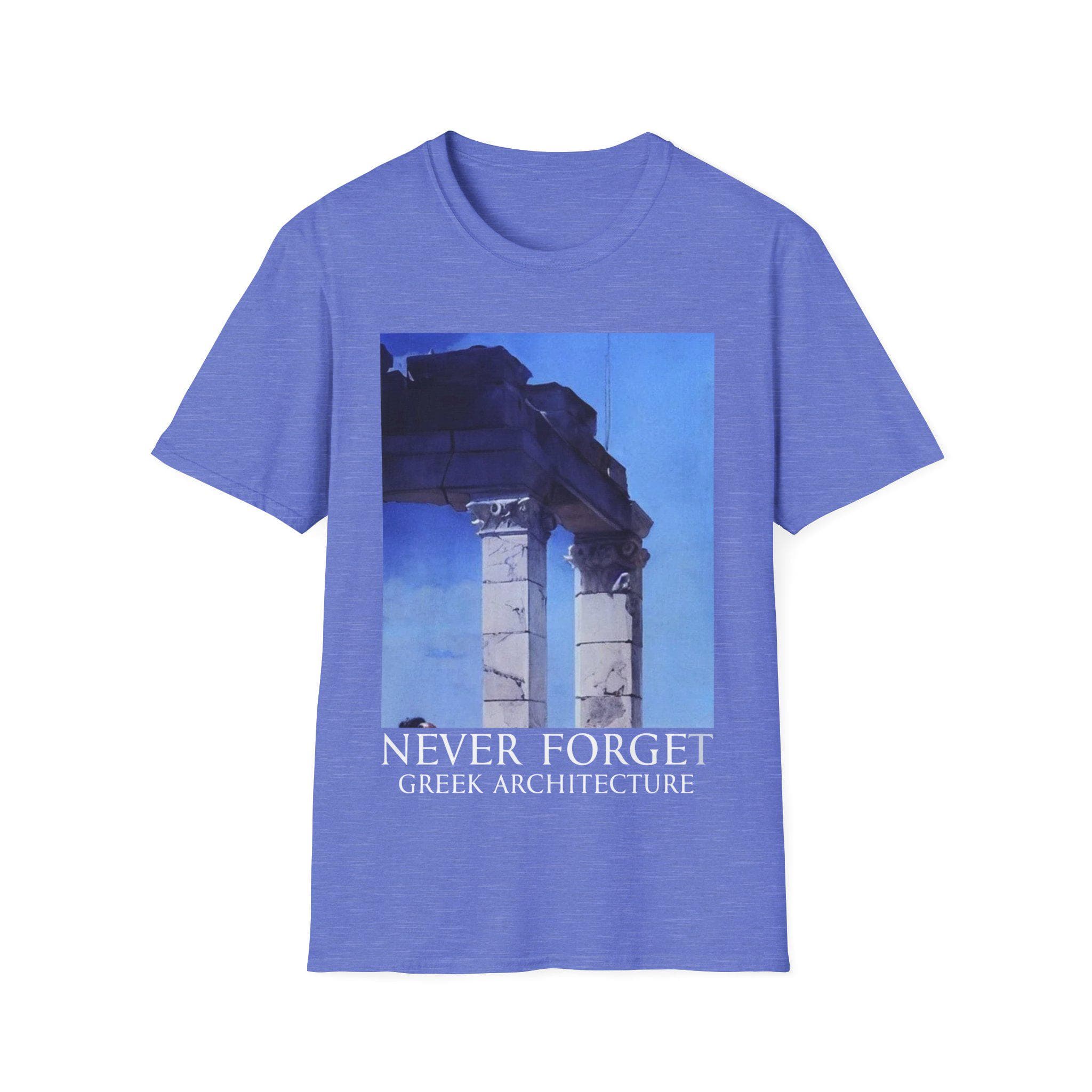 Never Forget Greek Architecture Shirt - image 4
