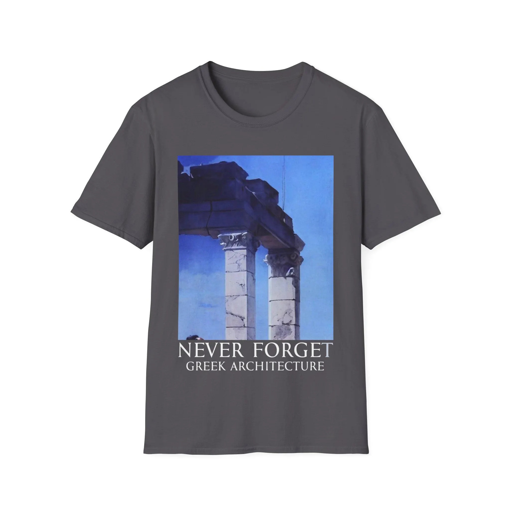 Never Forget Greek Architecture Shirt - image 5