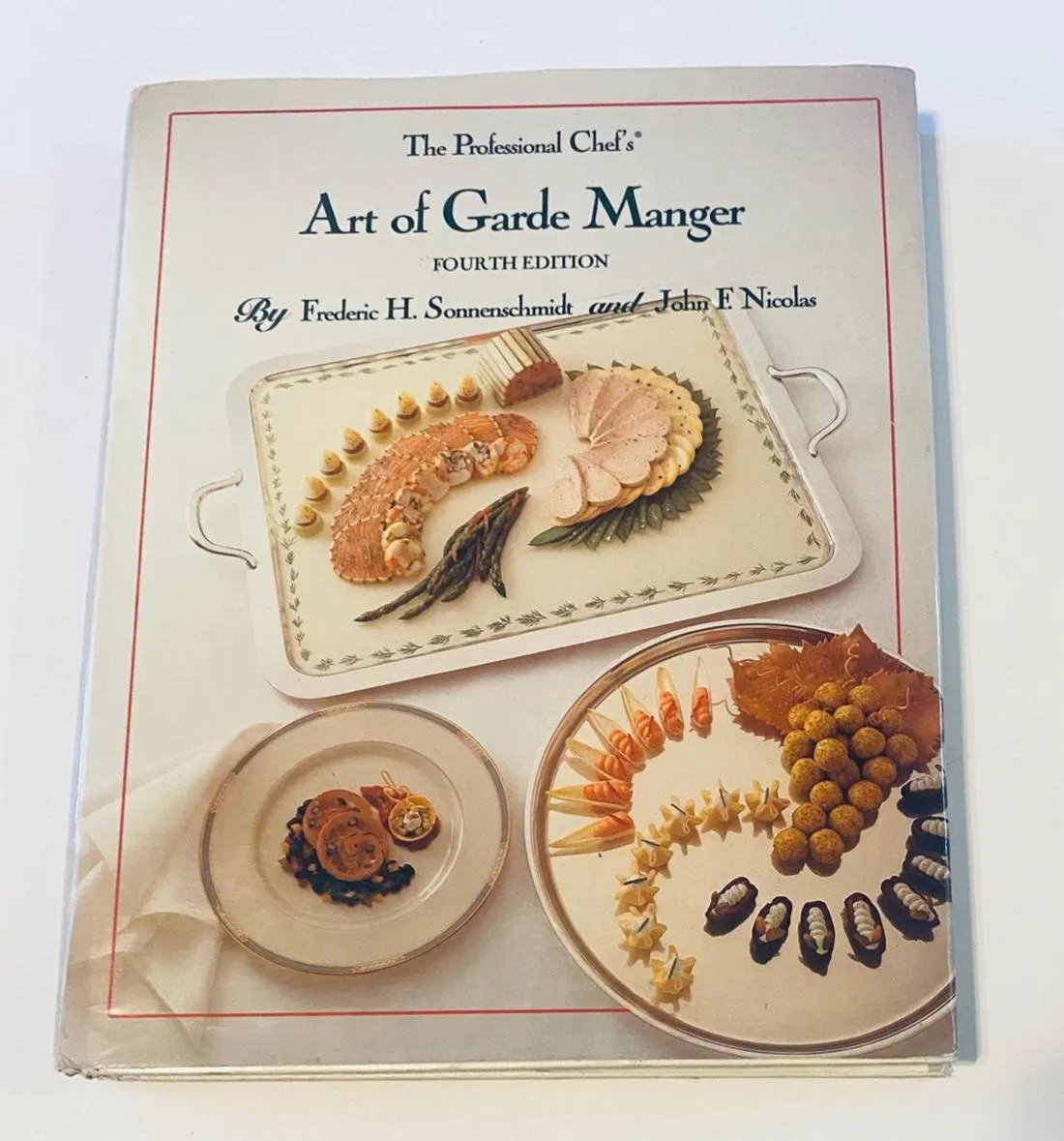 Art of Garde Manger Cookbook, Professional Chef, Fourth Edition, by Sonnenschmidt and Nicolas, Recipes, Buffet