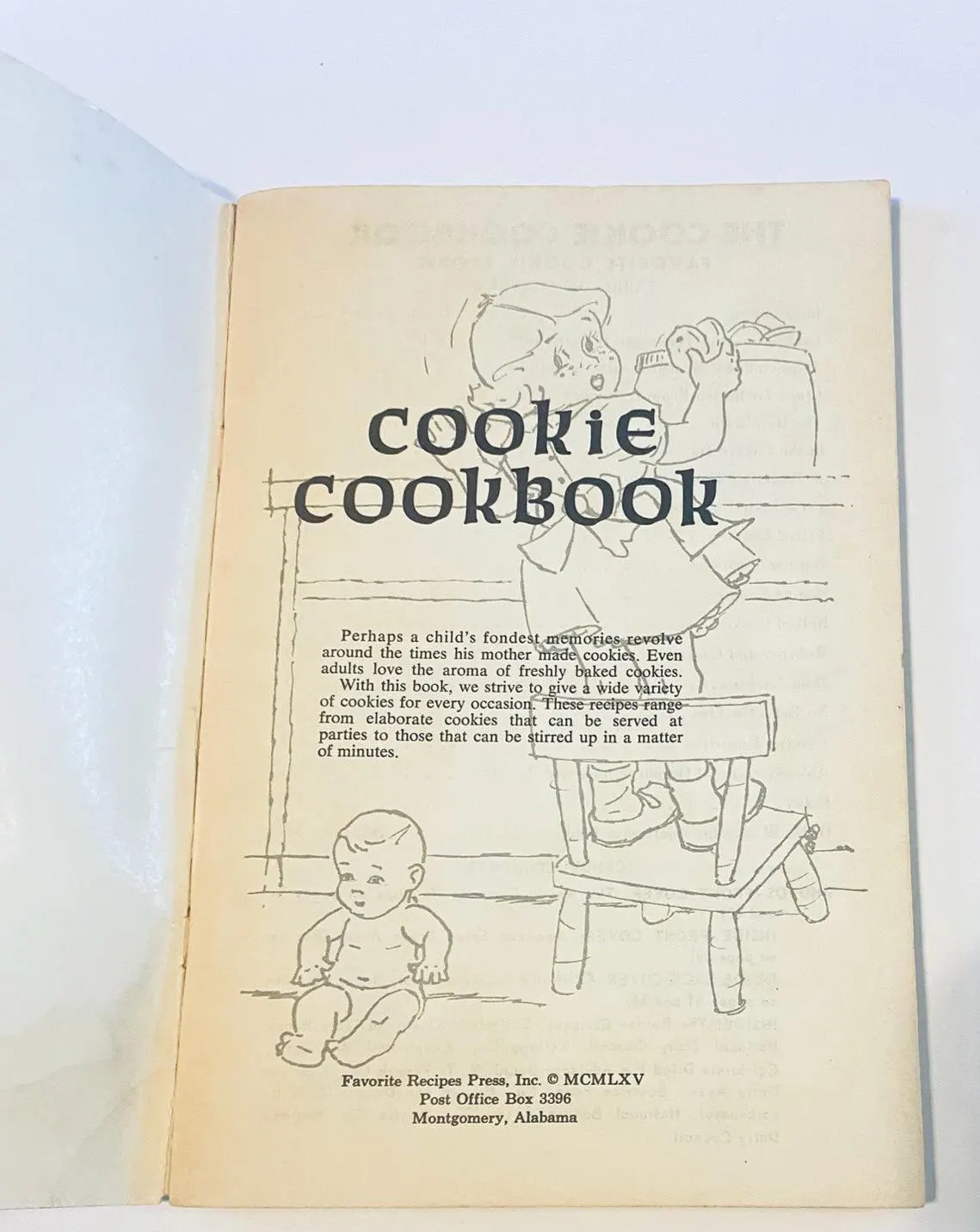Cookie Cookbook, Baking Recipes, 1960s, Includes Recipe from Mrs. Lyndon B Johnson - image 5
