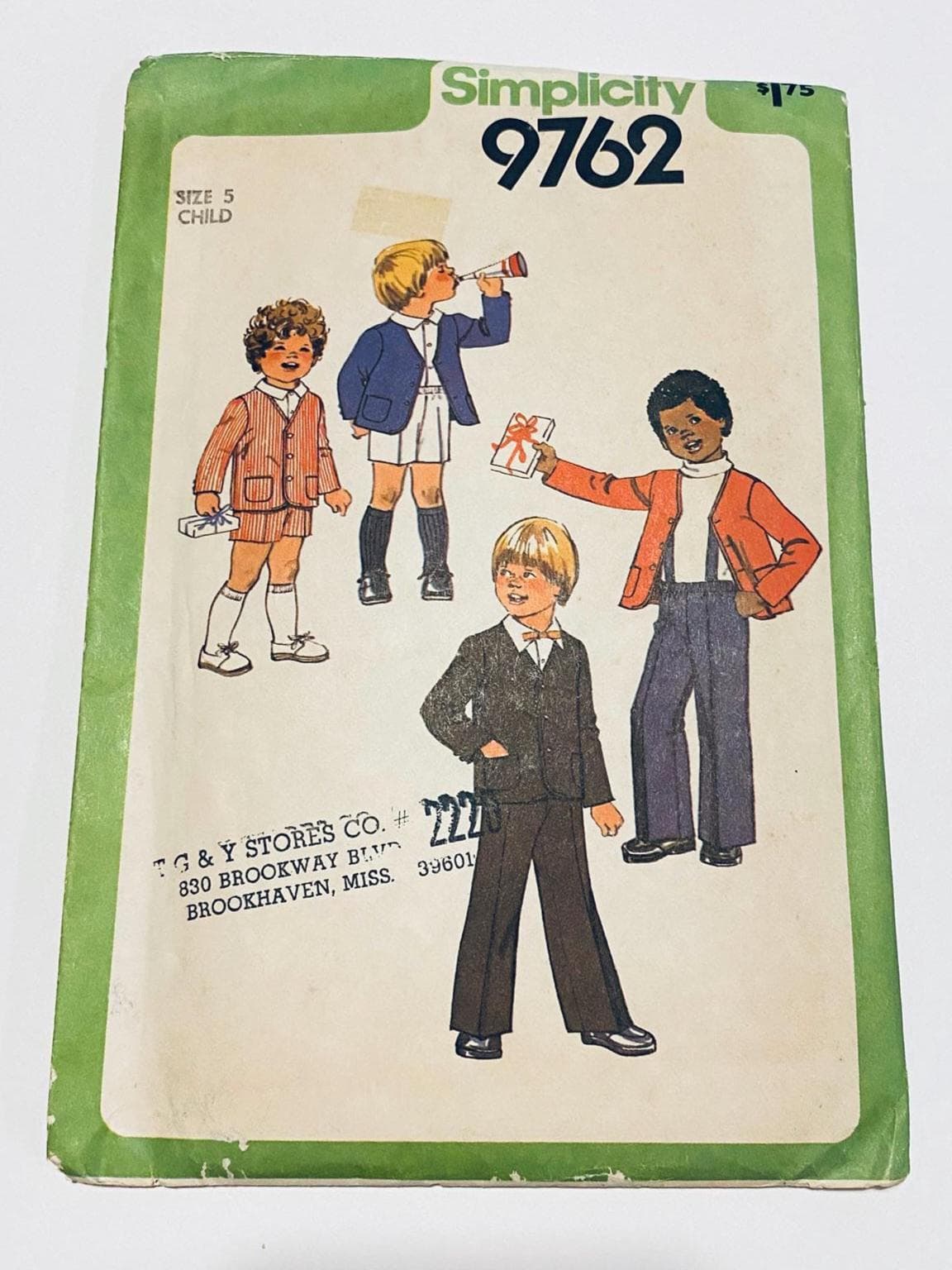 Simplicity 9762 Sewing Pattern, Child's Pants, Shorts, and Jacket, Size 5, Kids Clothes to Sew, 1980s - image 3