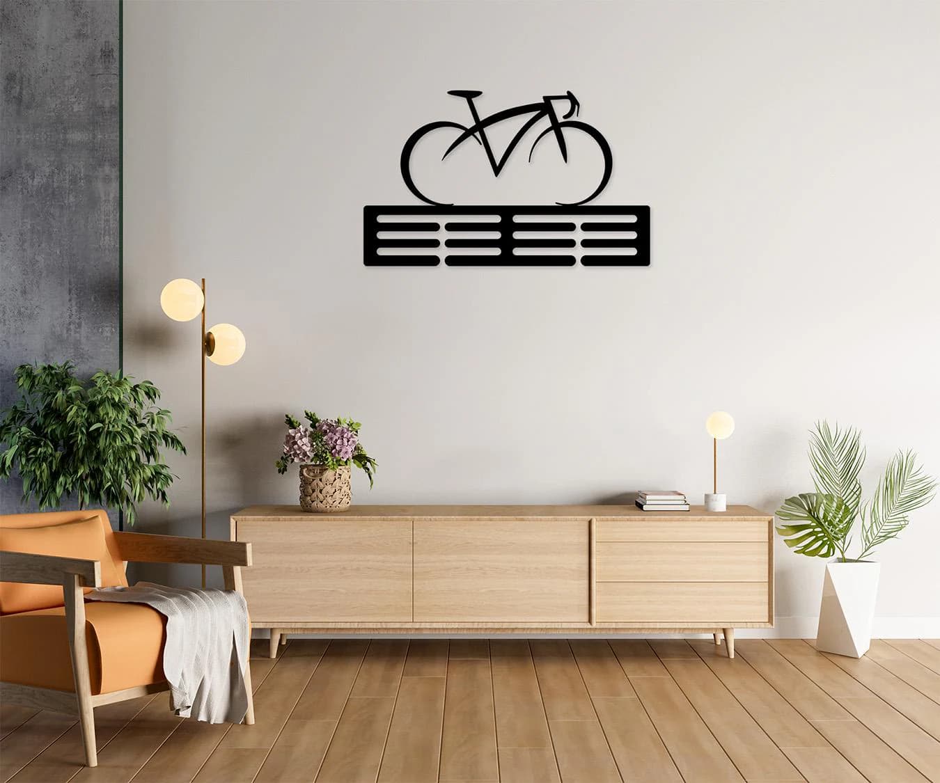 Race Bike Medal Hanger Svg Png Dxf, Bicycle Metal Art, Digital Download. - image 4