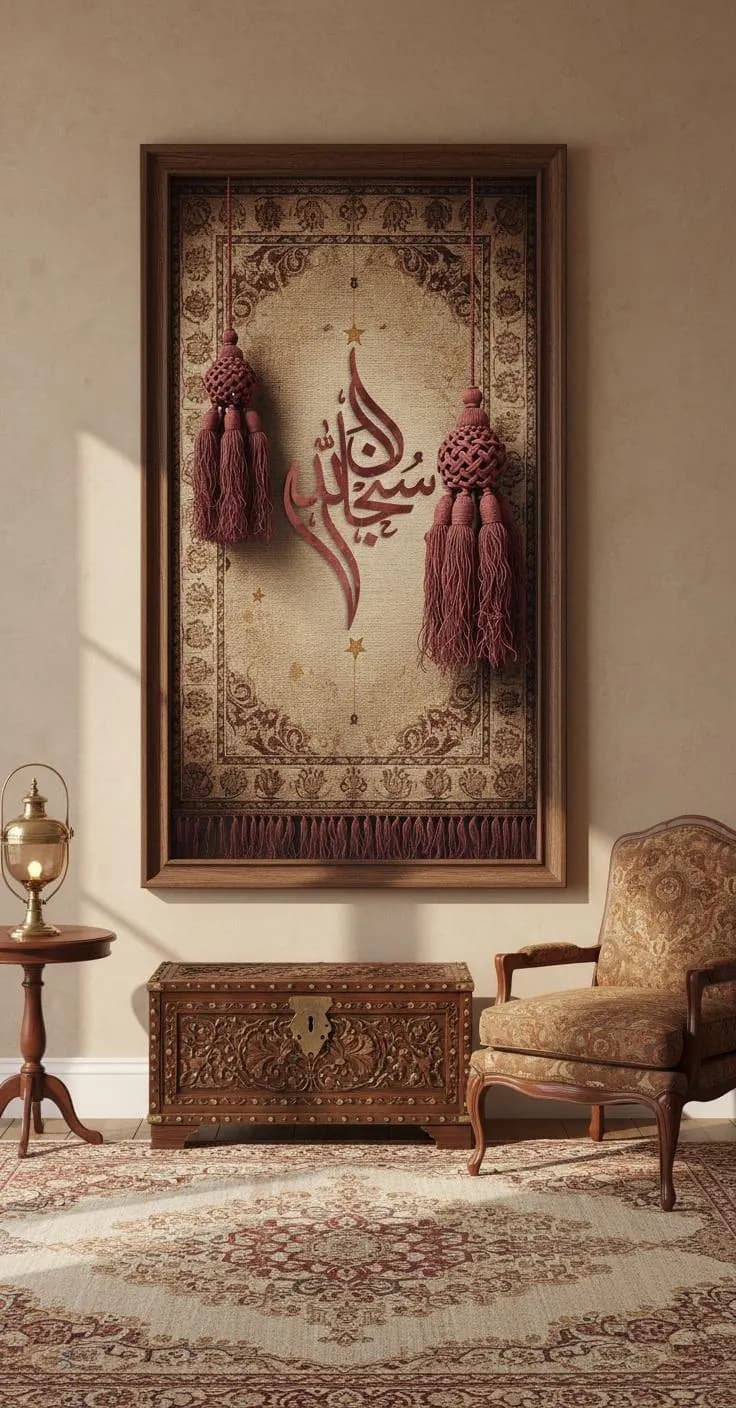 Arabic Calligraphy Art Print, Islamic Home Decor, Oriental Boho (Digital Download)