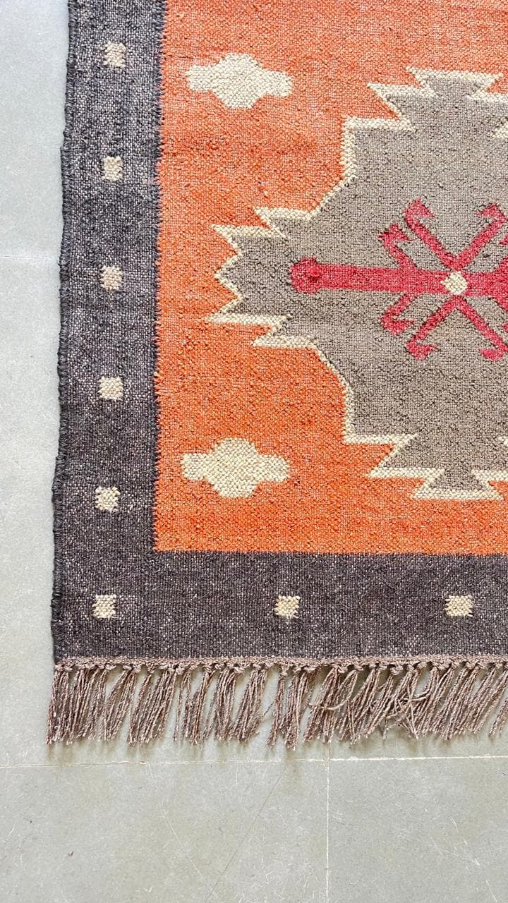 boho stair runner, tribal rug, staircase carpet, southwestern rug, hallway runner, geometric runner, farmhouse stair rug, custom stair rug, - image 4