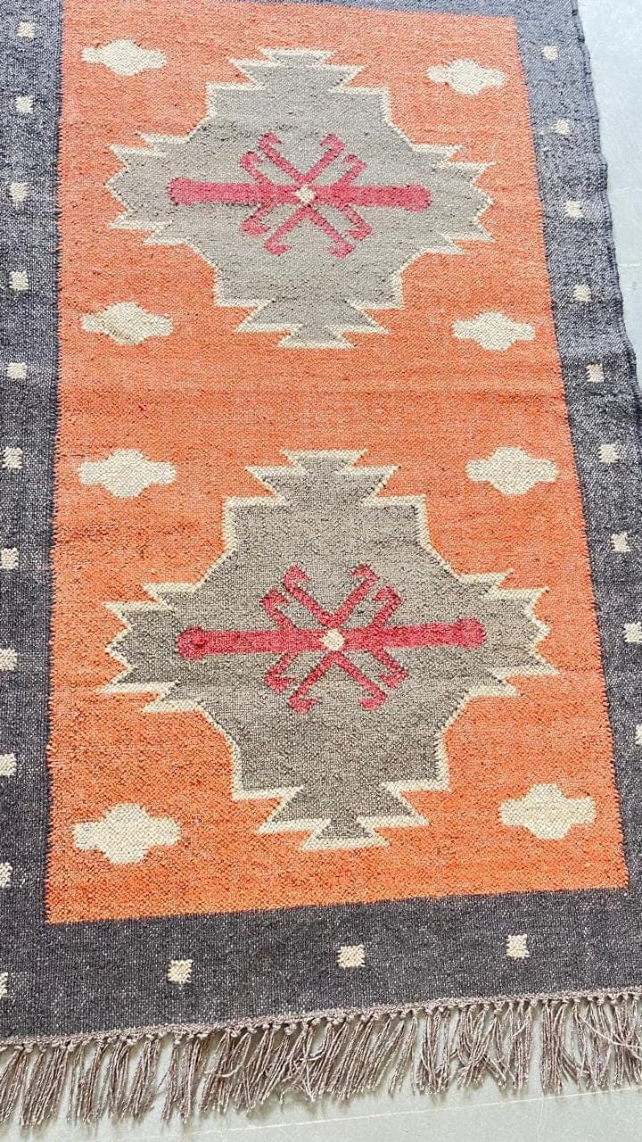 boho stair runner, tribal rug, staircase carpet, southwestern rug, hallway runner, geometric runner, farmhouse stair rug, custom stair rug, - image 3