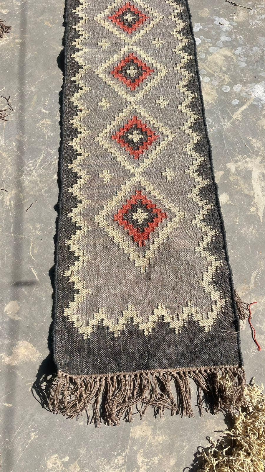 Southwestern Stair Runner Rug, Navajo Style Carpet Runner,Geometric Hallway Rug,Rustic Boho Stair Carpet,Farmhouse Staircase Decor,stair rug - image 5