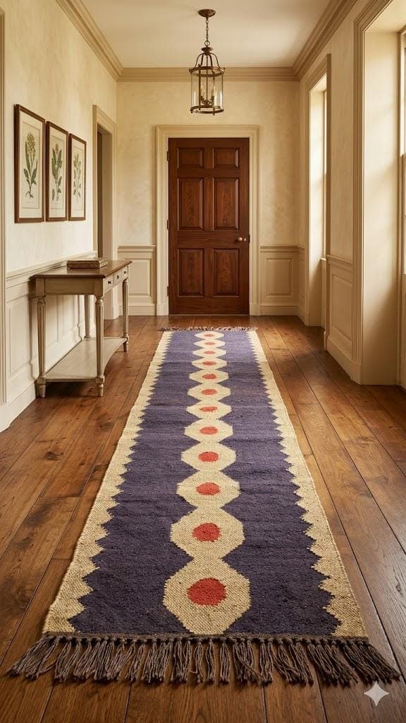 Boho Stair Runner Rug, Tribal Staircase Carpet, Southwestern Hallway Runner, Geometric Step Runner, Farmhouse Stair Rug, Custom Long Runner
