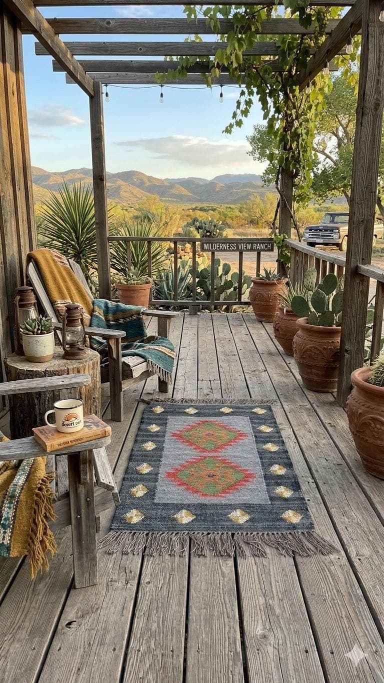 Small Boho Kilim Rug, Tribal Geometric Accent Rug, Handwoven Style Southwestern Carpet, Rustic Farmhouse Decor, Mini Area Rug with Fringe