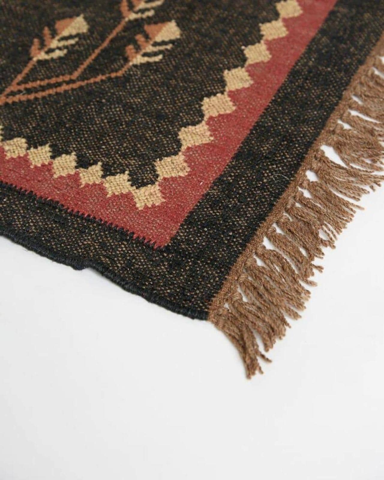Rustic Stair Runner Rug, Americana Eagle Stair Carpet, Primitive Farmhouse Staircase Runner, Lodge Cabin Hallway Rug, Custom Length Runner - image 4