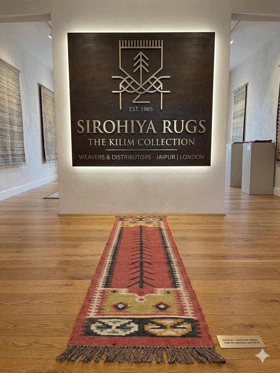 Vintage Green Stair Runner Rug, Handmade Wool Kilim Hallway Runner, Tribal Geometric Carpet, Rustic Farmhouse Stair Decor, Boho Entryway Rug
