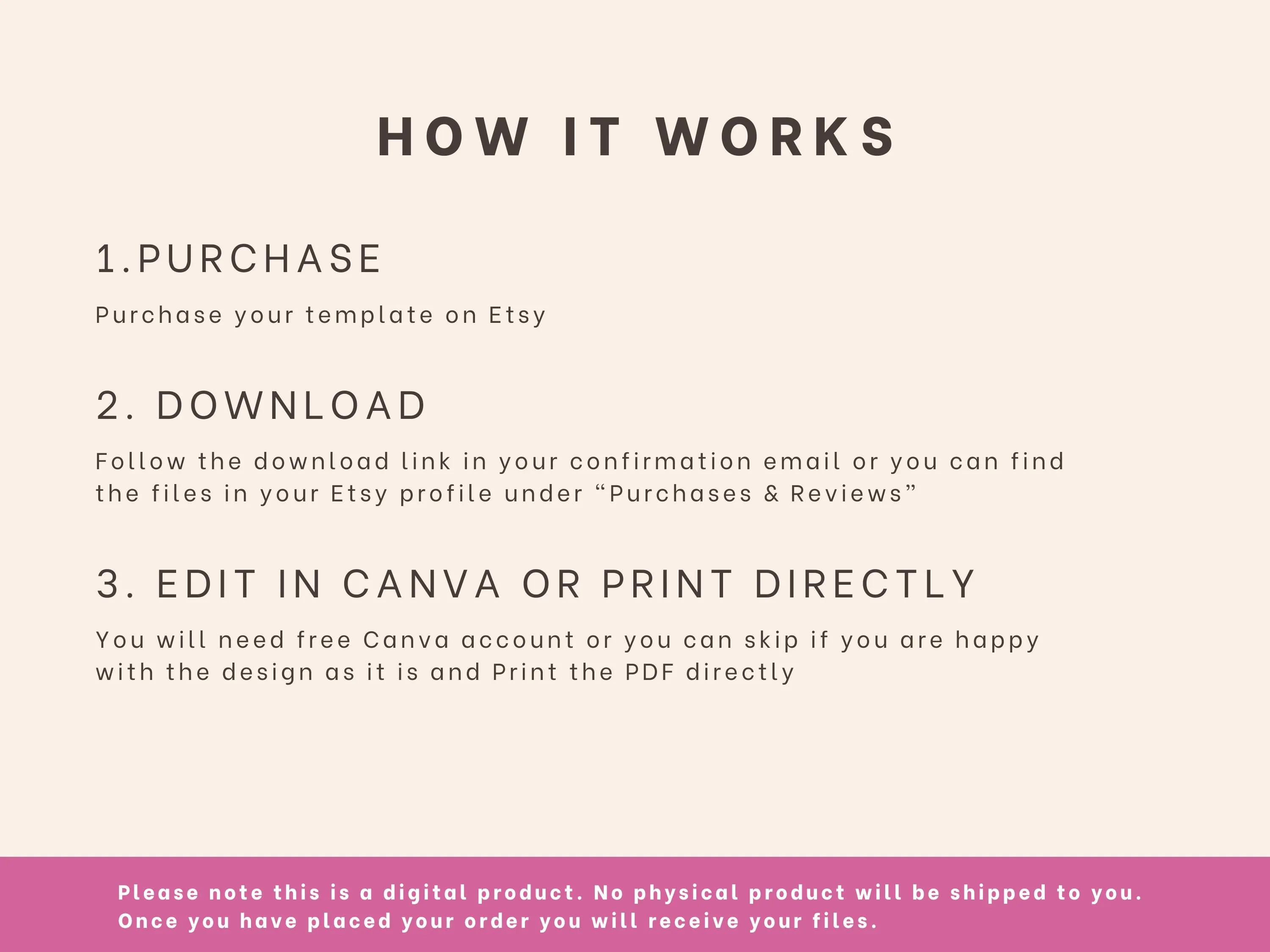 Newborn Checklist, Baby Registry Printable, Canva Template (Digital Download) - image 5