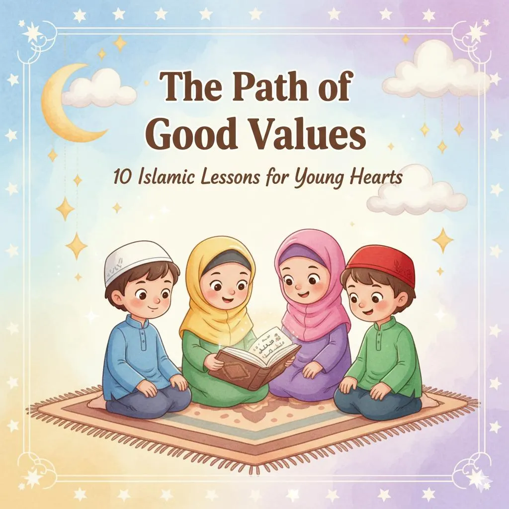 10 Islamic Values for Kids | Printable PDF & PNG