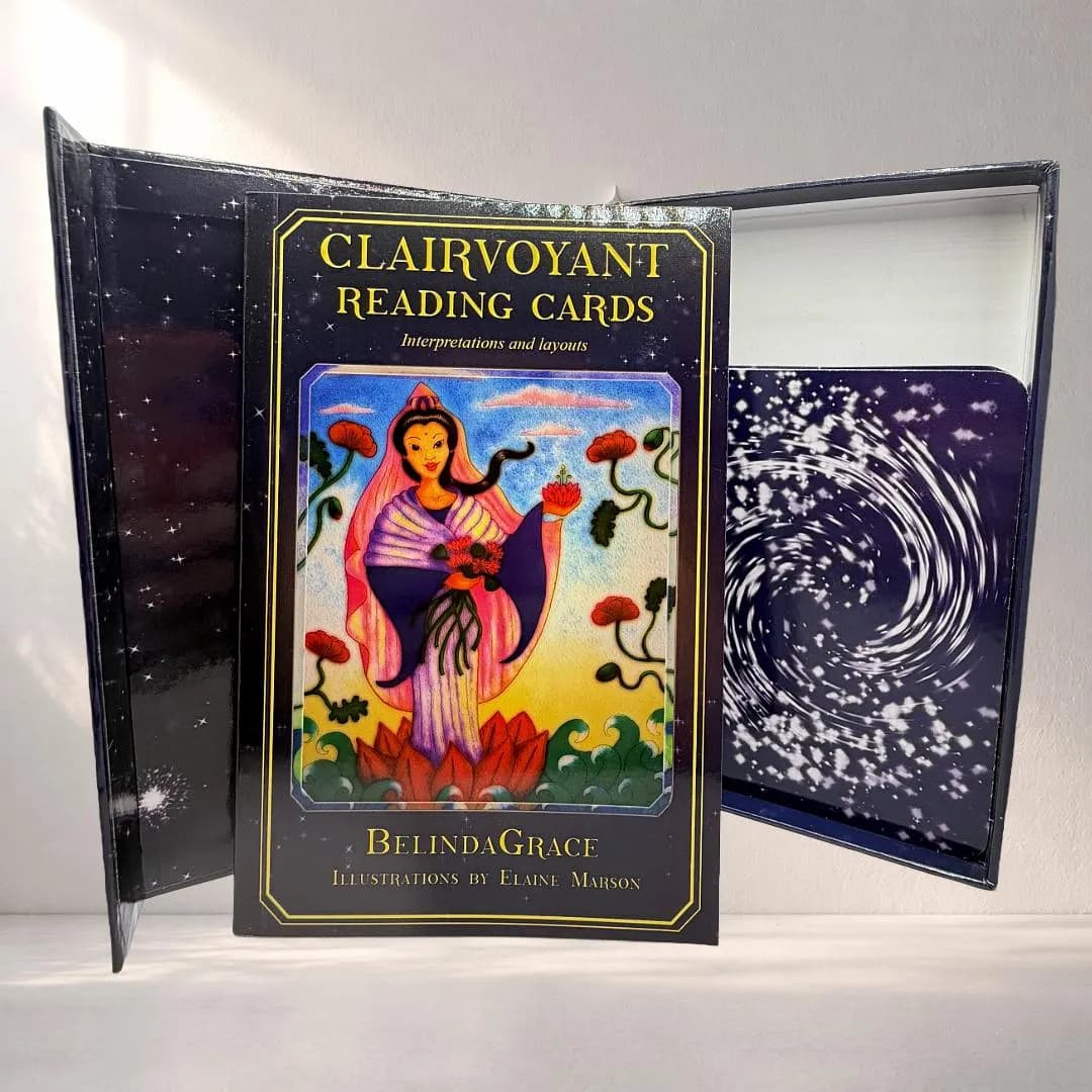 Clairvoyant Reading Cards by Belinda Grace 2015 Edition of the Original 2009 | Complete 36-Card Oracle Deck + Guidebook | Metta-Blessed™ - image 5