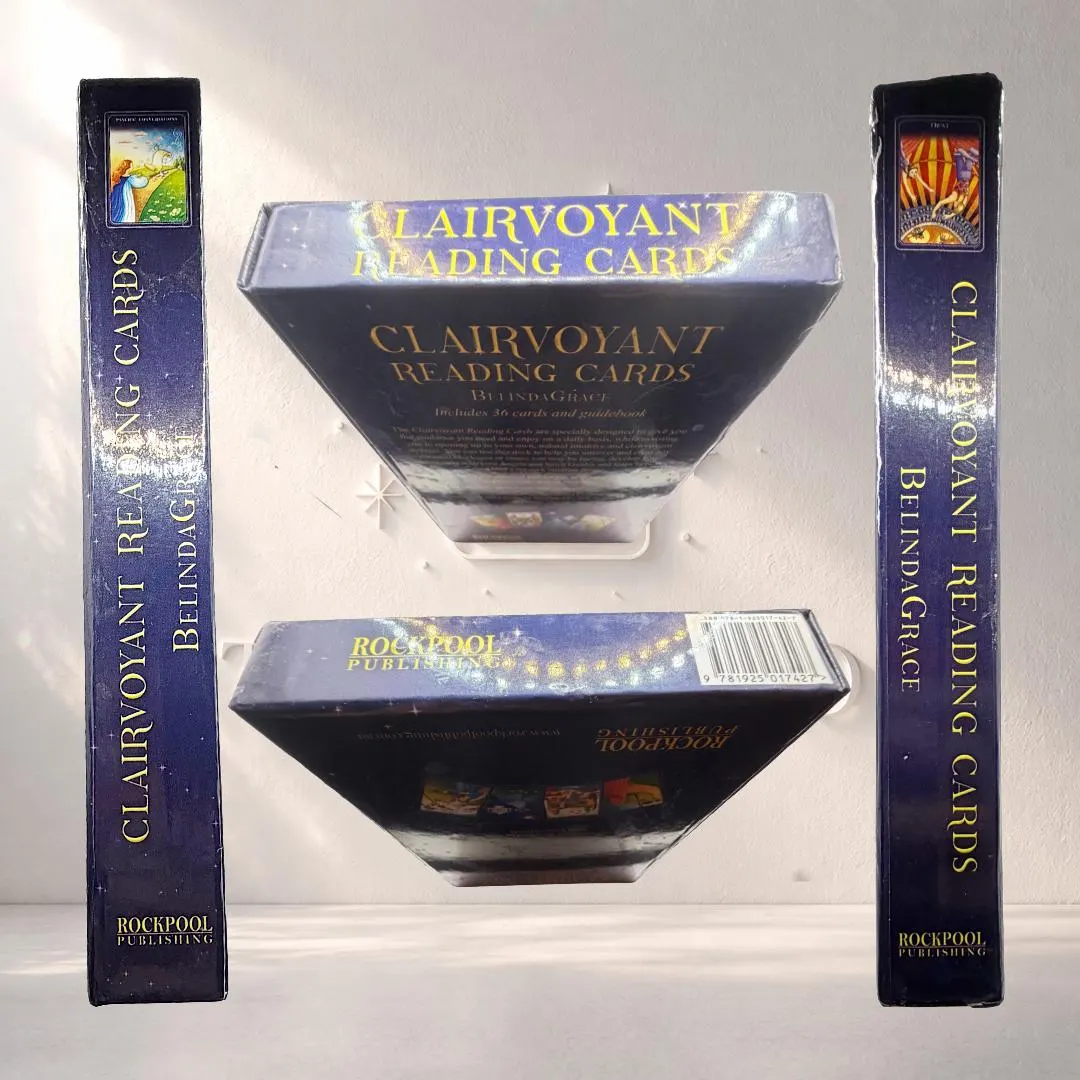 Clairvoyant Reading Cards by Belinda Grace 2015 Edition of the Original 2009 | Complete 36-Card Oracle Deck + Guidebook | Metta-Blessed™ - image 4