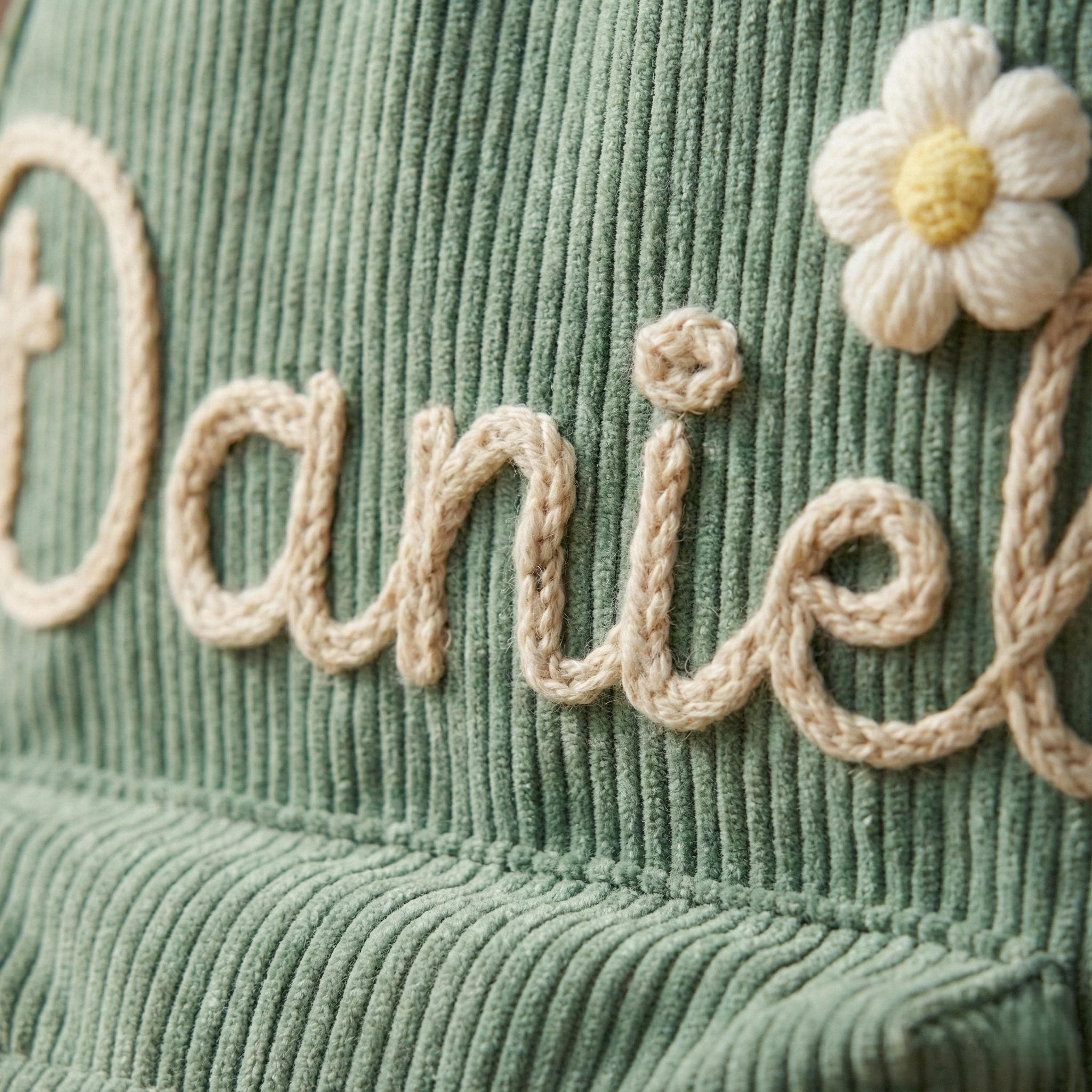 Personalized Corduroy Kids Backpack: Embroidered Name, Toddler School Bag - image 5