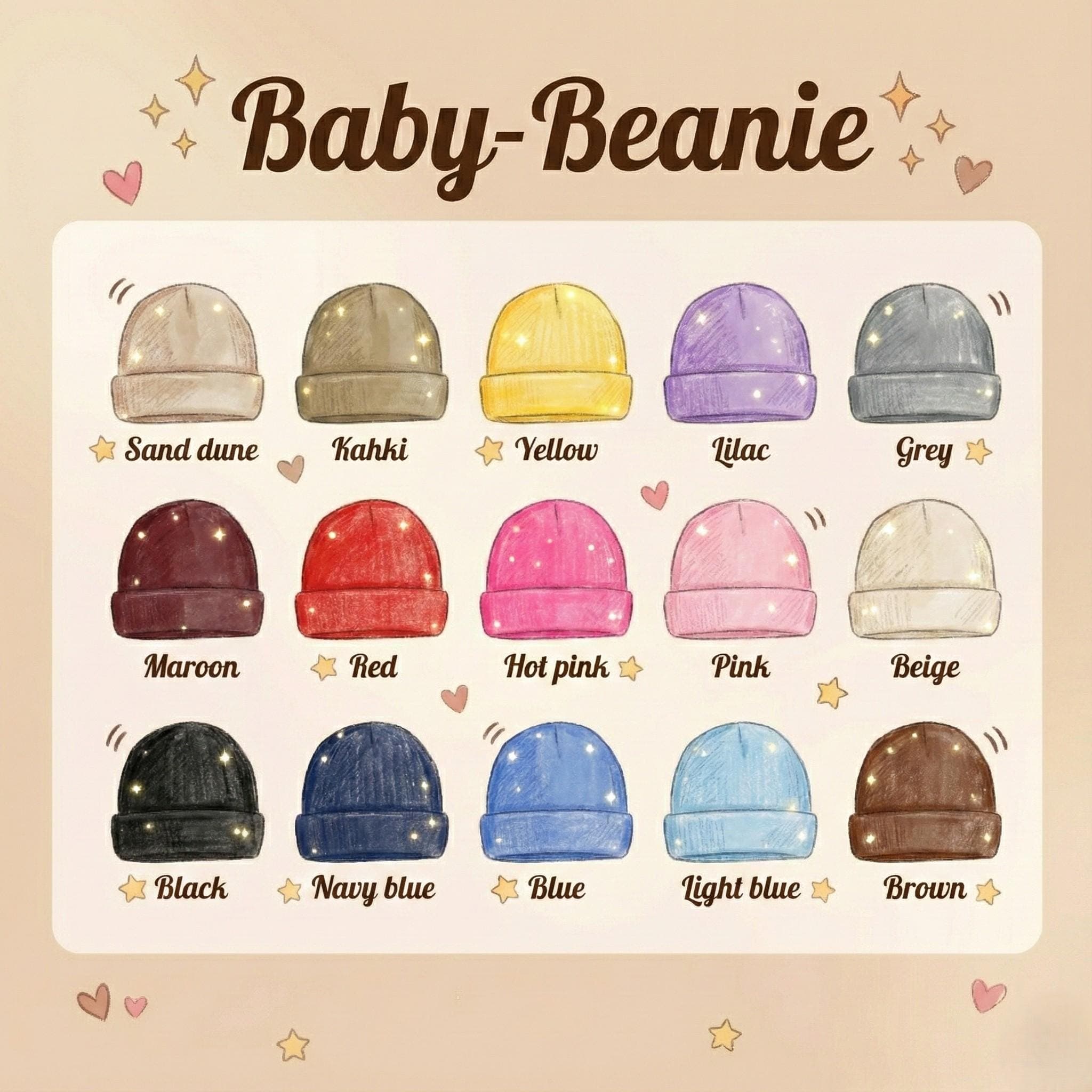 Custom Name Beanie, Personalized Embroidered Knit Hat, Cozy Winter Beanie - image 4
