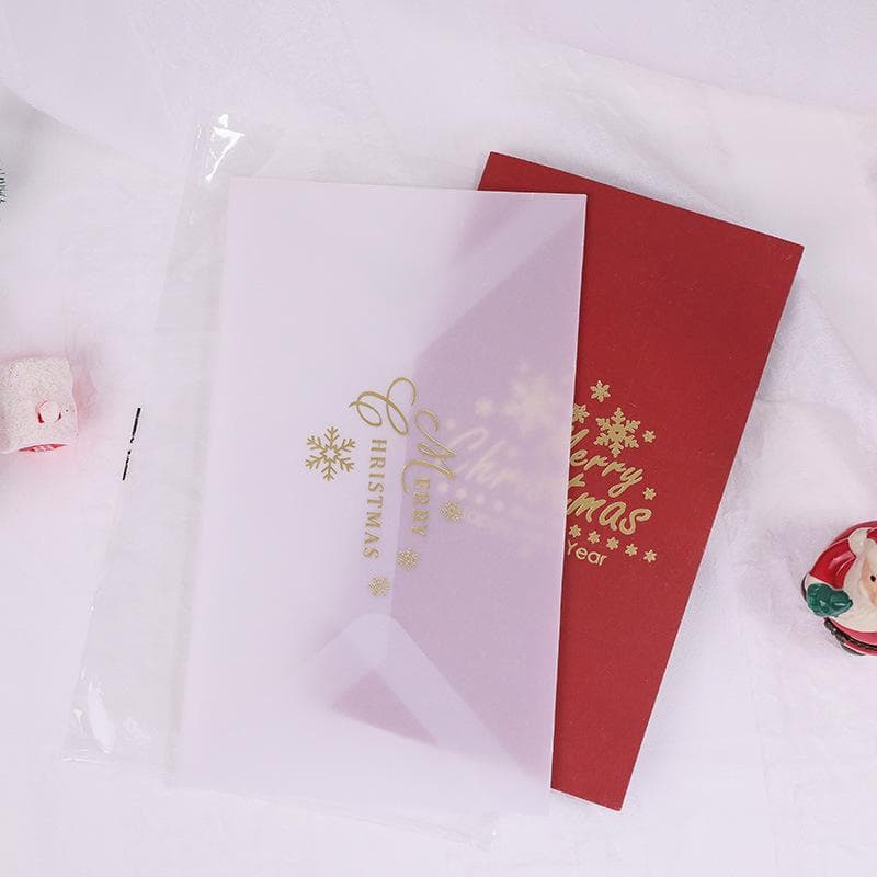 3D Holographic Christmas Tree Pop Up Card - Luxury Holiday Design - image 4