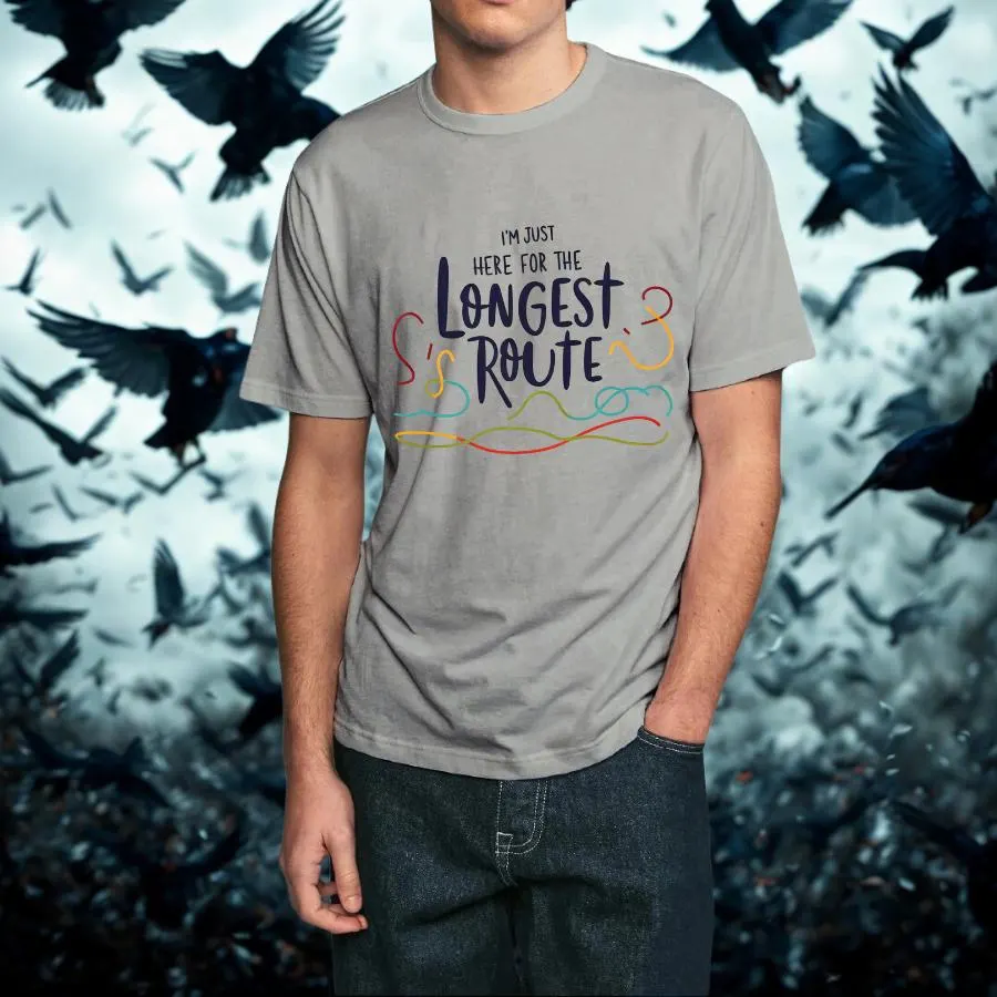 Ticket to Ride T-Shirt: I'm Just Here for the Longest Route Board Game Tee - image 5