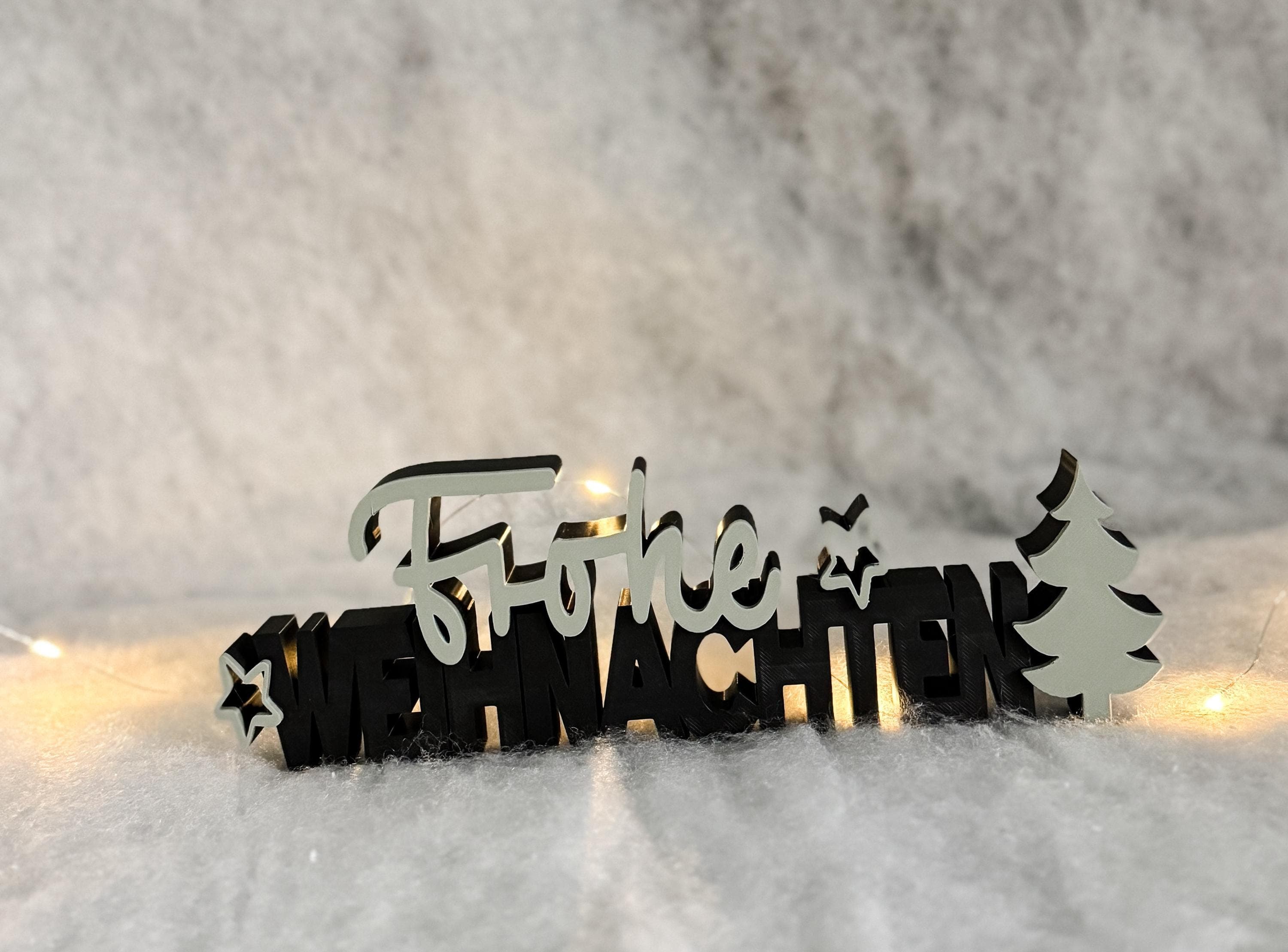 Schriftzug Frohe Weihnachten | Schriftzug - image 4