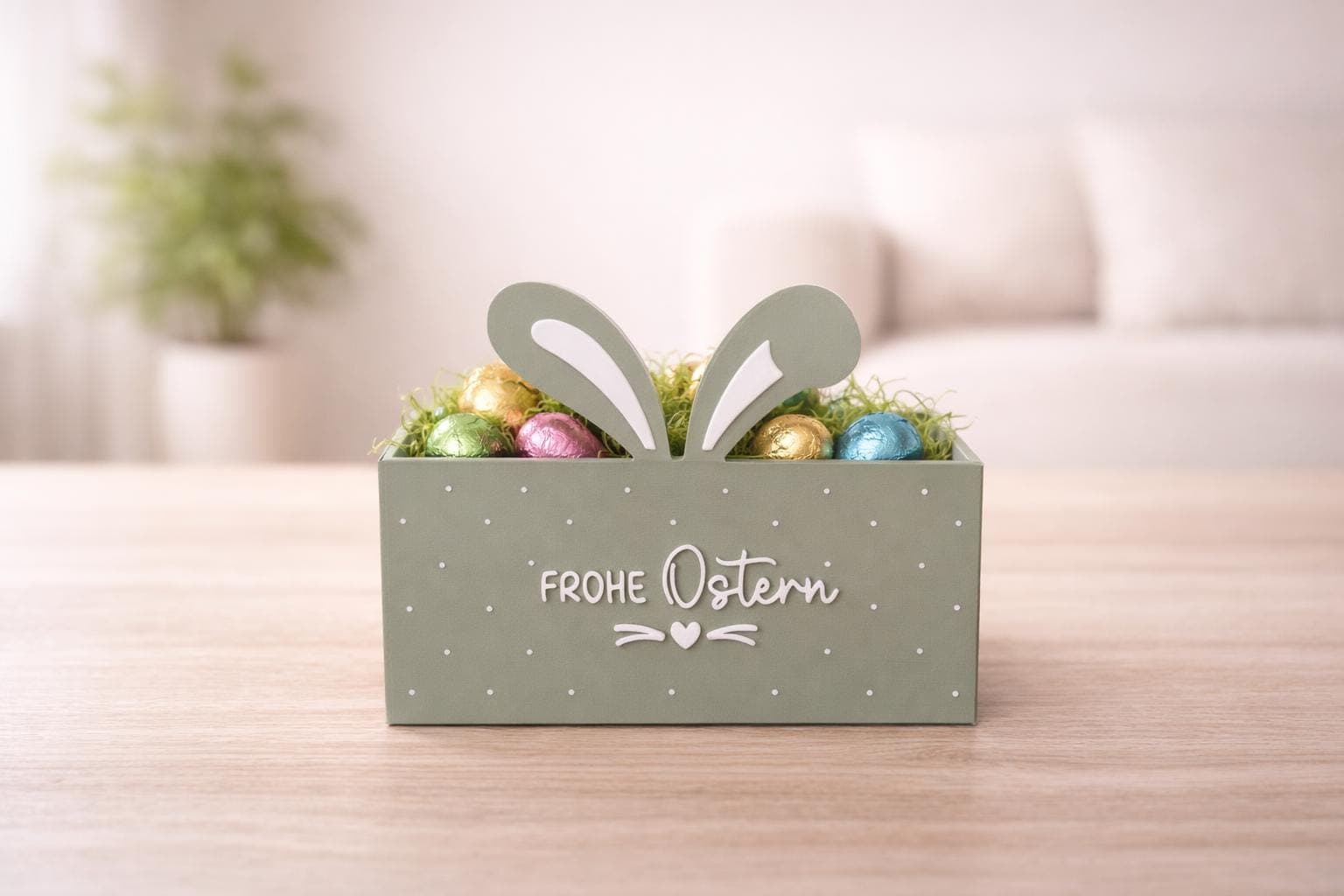 Osterkörbchen Hase | Osterkörbchen | Osterdeko | Oster Geschenk