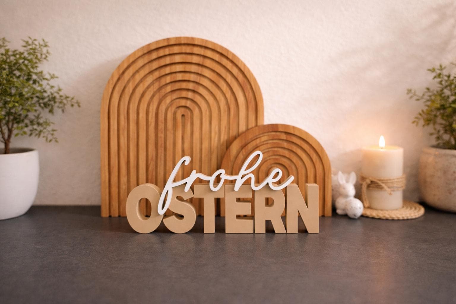 Oster Schriftzug | Schriftzug Ostern | Frohe Ostern | Deko | Osterdeko | Schriftzüge - image 3