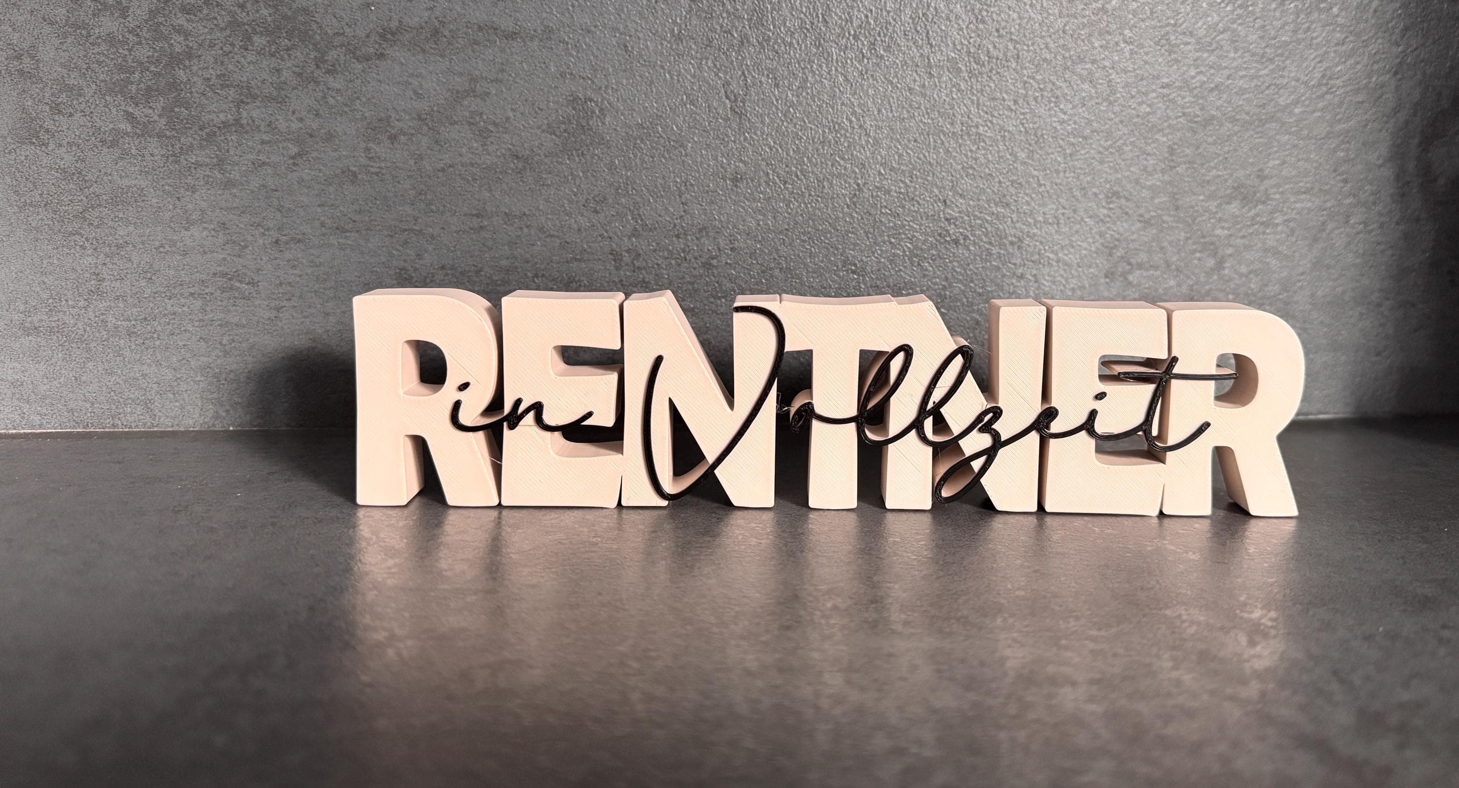 Perfektes Abschiedsgeschenk zum Renteneintritt | Schriftzug Rentner | Rentner in Vollzeit - image 3