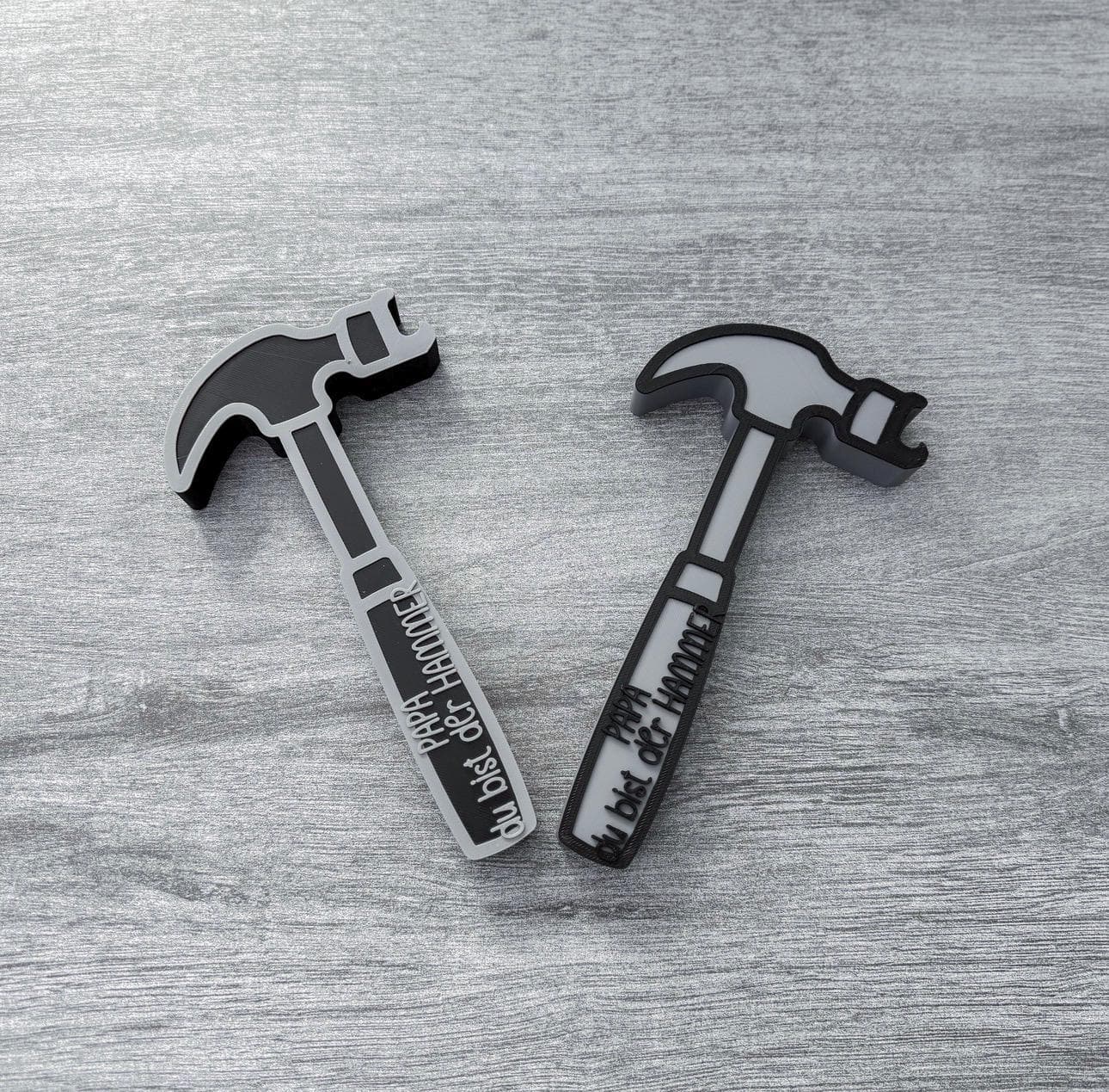 Vatertagsgeschenk Hammer | Hammer | Flaschenöffner | Vatertag | Geschenkidee | Geburtstag | Du bist der Hammer | Papa