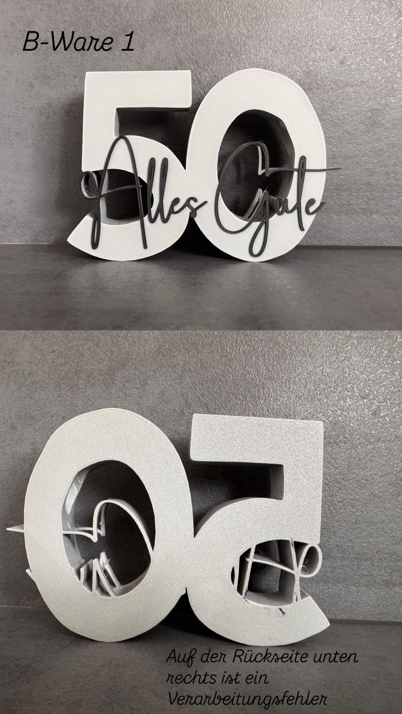 Geldgeschenk 50 | 50. Geburtstag | Geldgeschenk Verpackung | 50 | Geburtstagsgeschenk | Geschenk zum 50. Geburtstag | Geldgeschenk | 3D - image 4