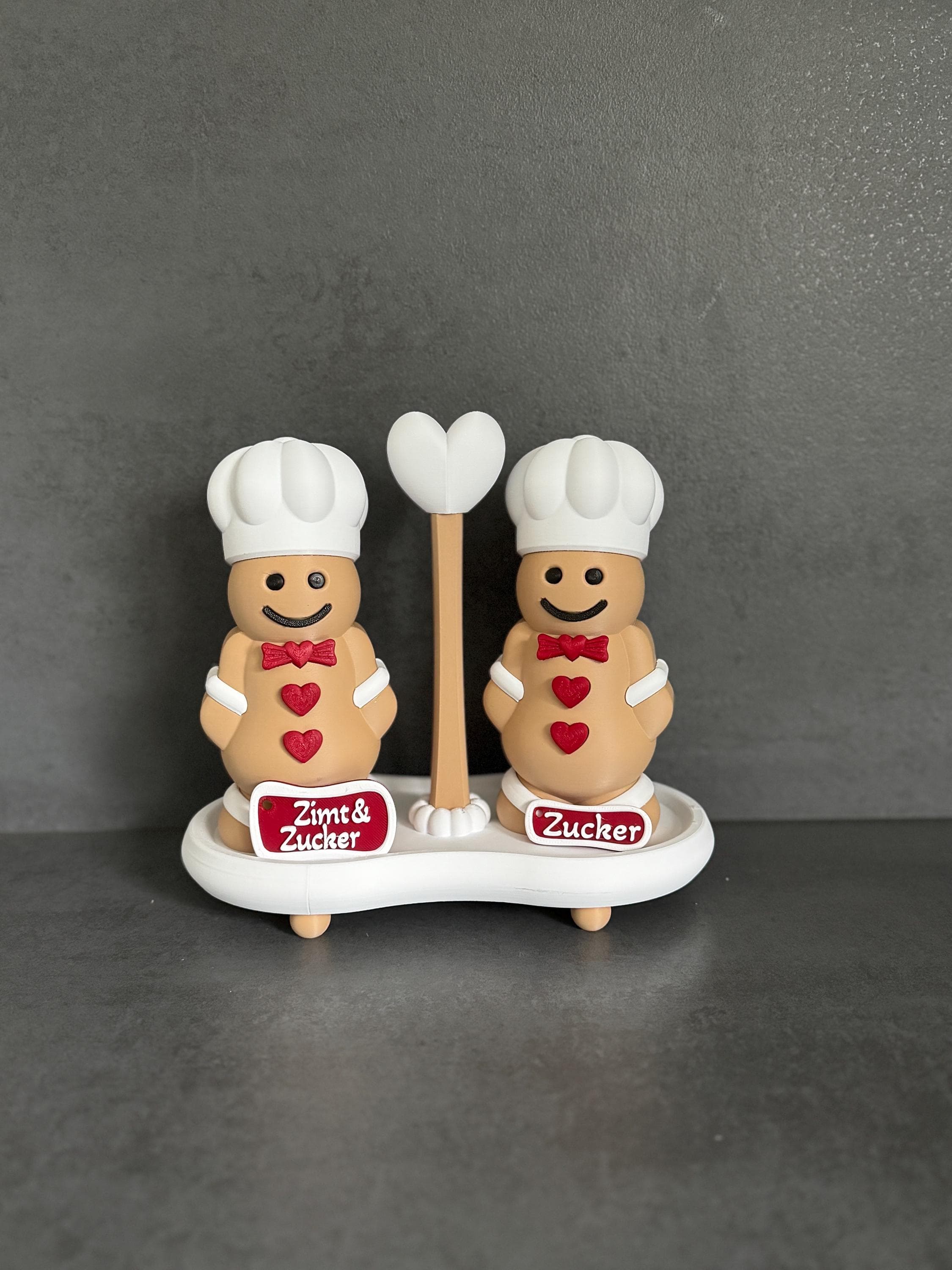 Zimt & Zucker Streuer in Lebkuchenform - image 3