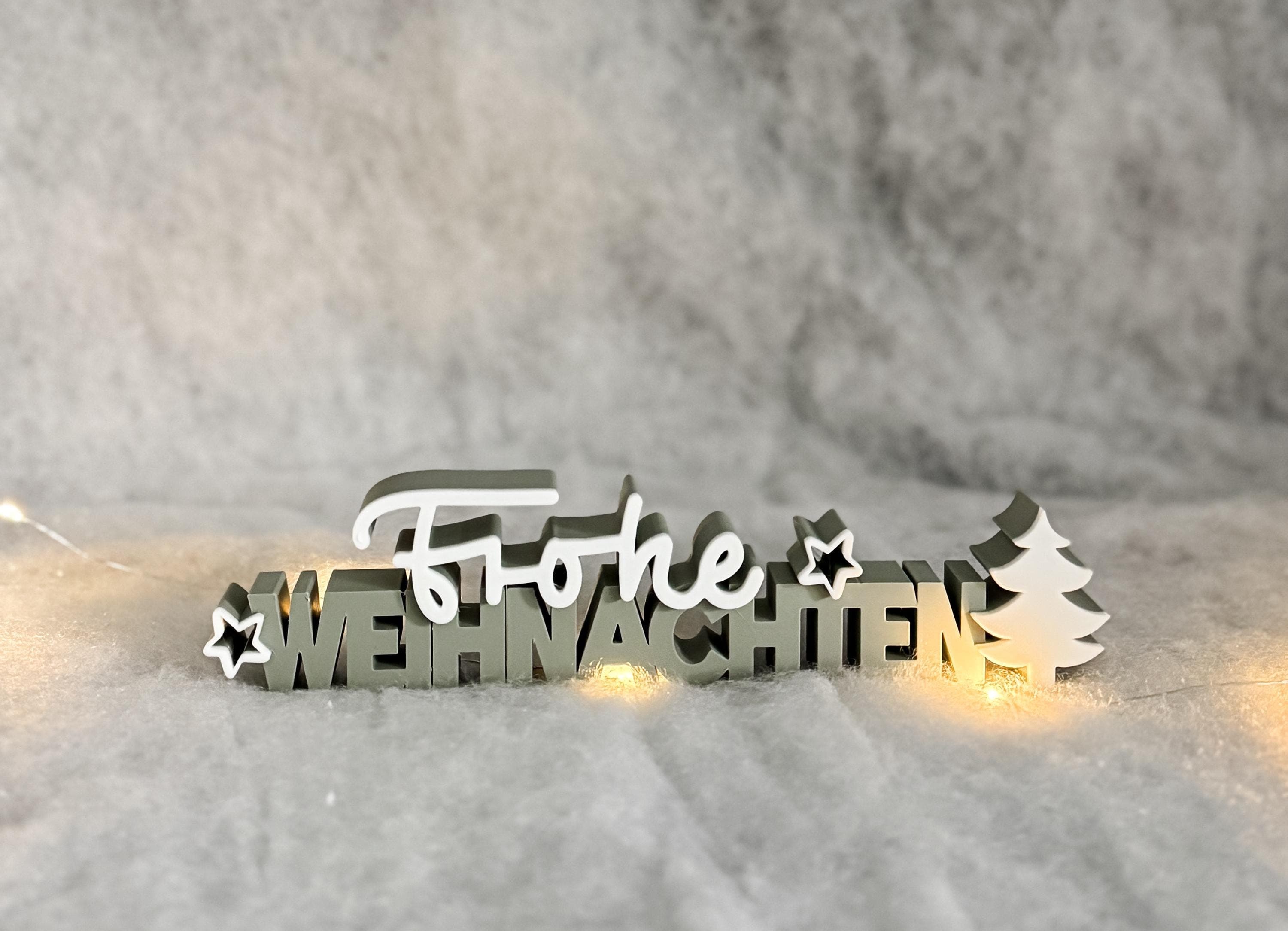 Schriftzug Frohe Weihnachten | Schriftzug - image 3