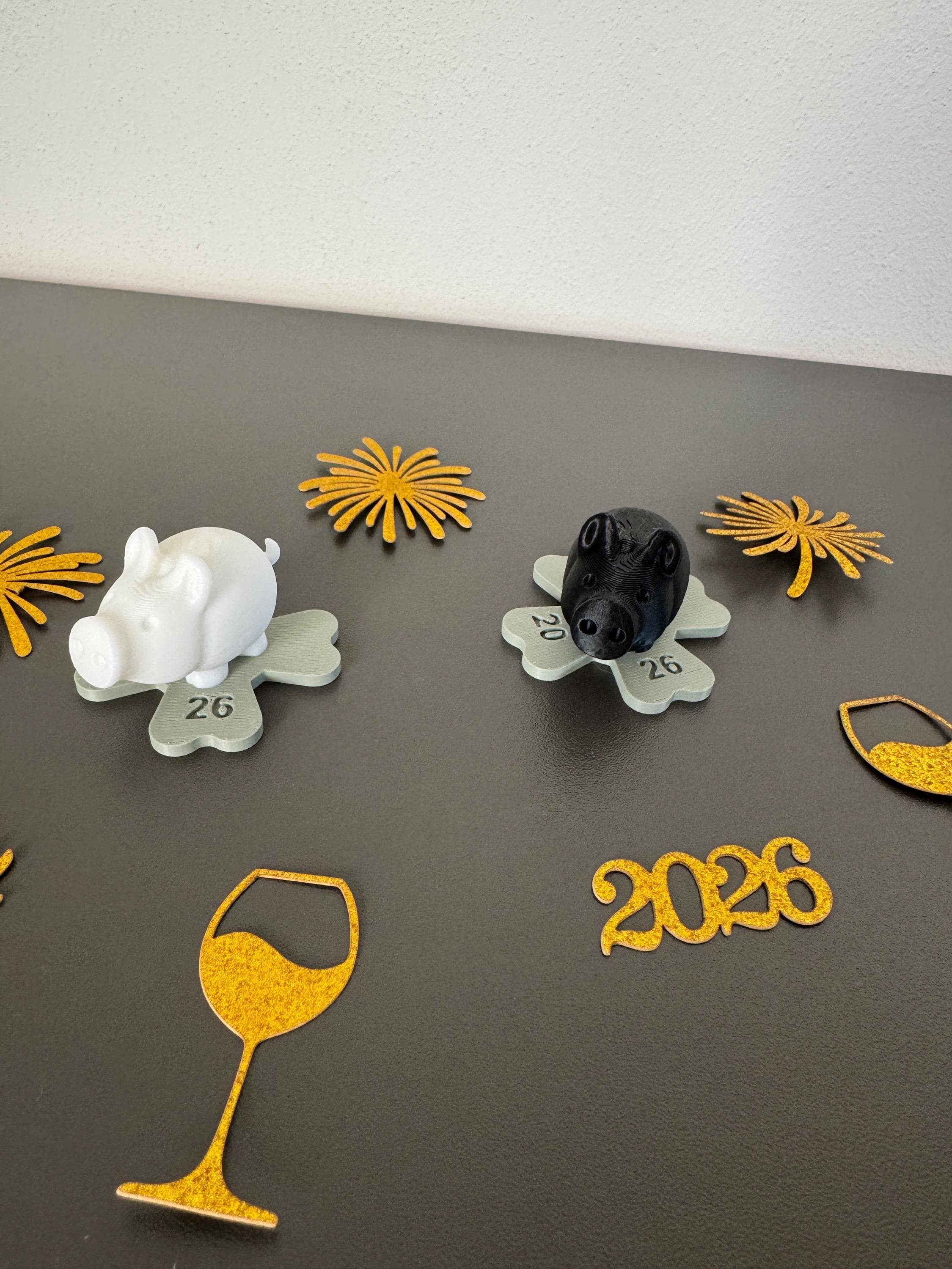 Glücksschwein | Frohes Neues Jahr | Happy New Year | Silvester