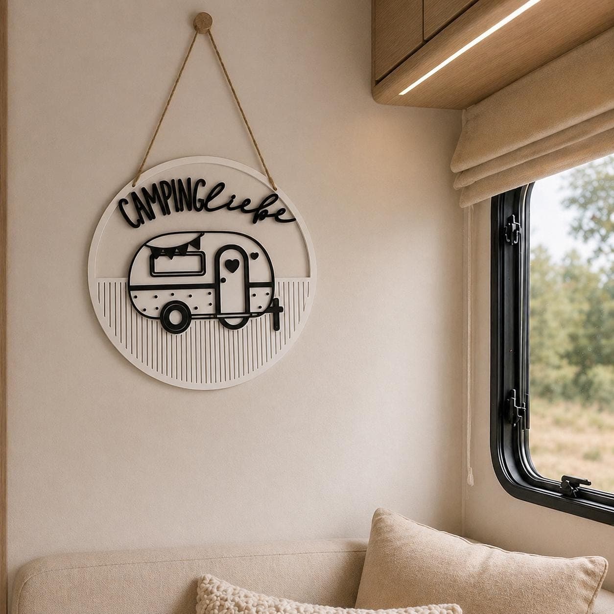 Loop Campingliebe | Campingliebe | Camping | Wohnmobil | Wohnwagen | Loop | Loopliebe | Camping Deko - image 5