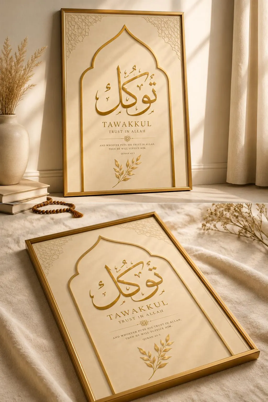 Tawakkul Islamic Wall Art Printable – Trust in Allah Digital Download - image 3