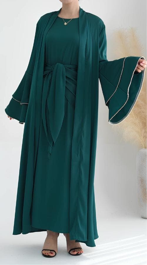 Majestic Glitter Abaya