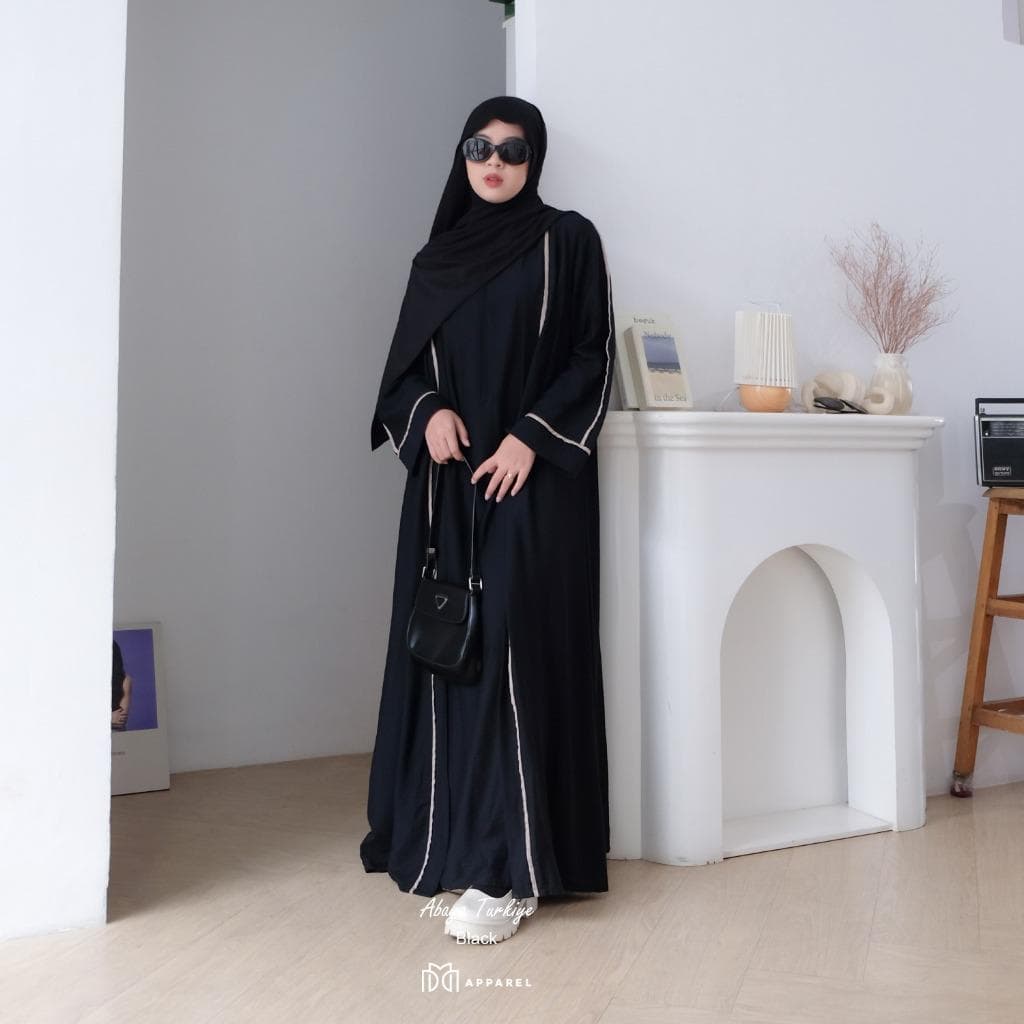 Elegant Muslimah Dress | Modest Fashion Abaya | Soft Fabric Gamis | Luxury Modest Outfit - image 5