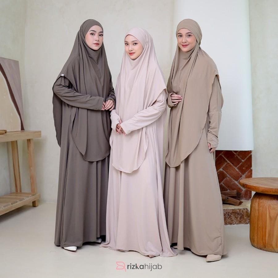 Full Coverage Travel Abaya Khimar Set | Oversized Syar'i Jilbab Dress | Comfortable Modest Muslim Clothing for Hajj Umrah - image 4