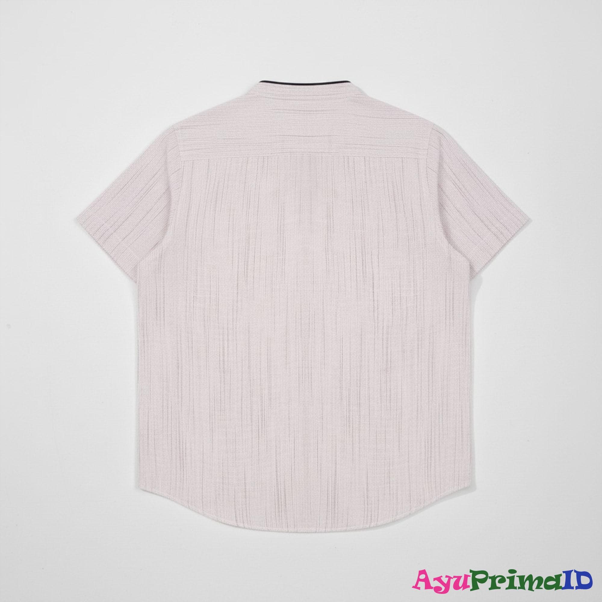 Boys Maroon Koko Shirt Short Sleeve, Kids Modest Fashion Islamic Boyswear Traditional Eid Outfit