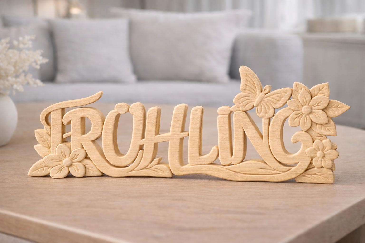 Frühling Schriftzug Deko | Ostern | 3D Druck - image 5