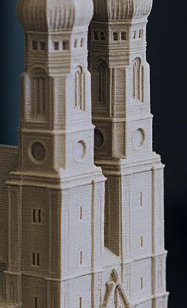 Frauenkirche München Modell |  Kirchenminiatur | Deutsches Wahrzeichen | Architekturmodellbau | Historisches Dekor | - image 3