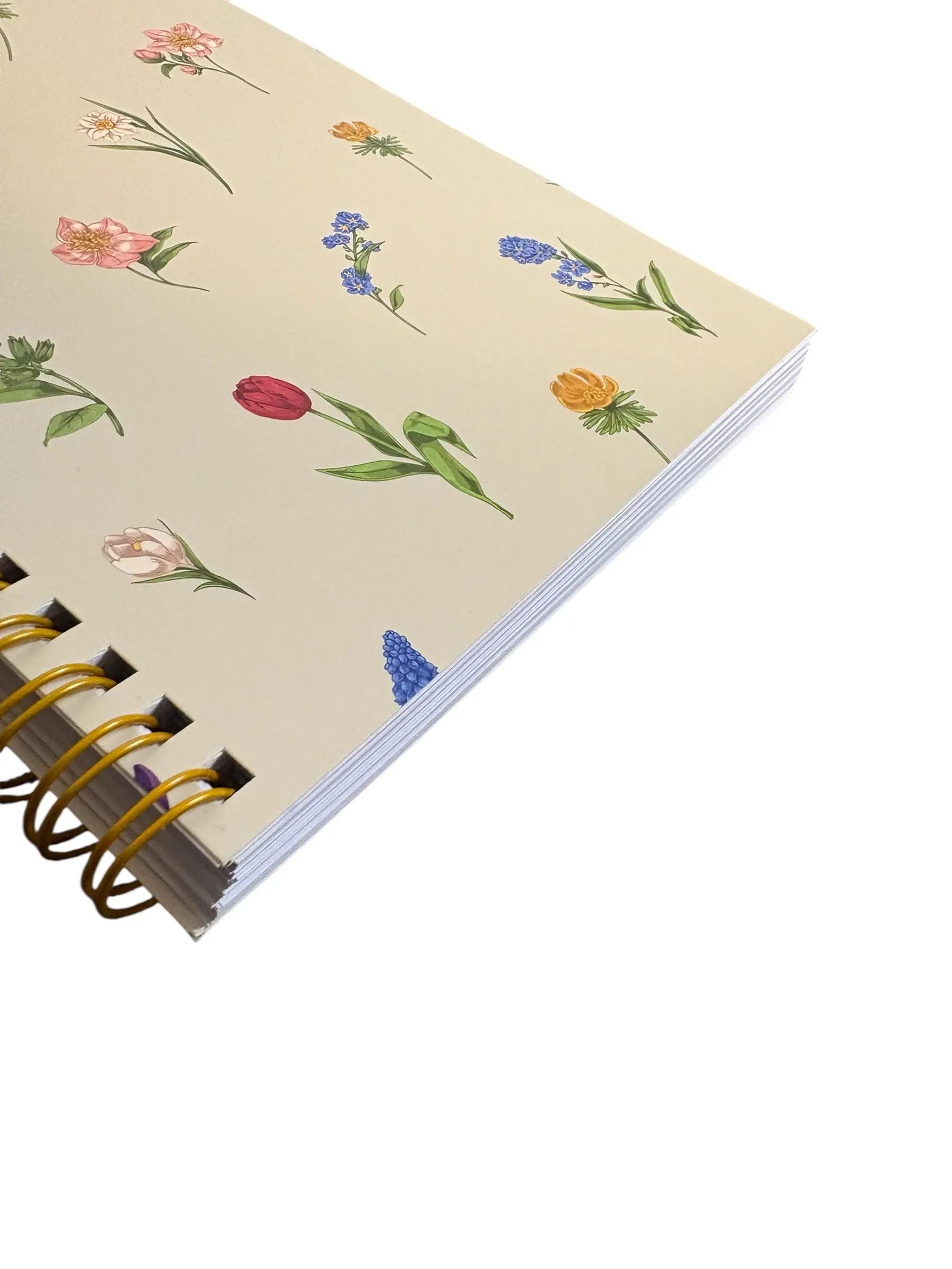 A5 Floral beige Cottege core Notebook - image 4
