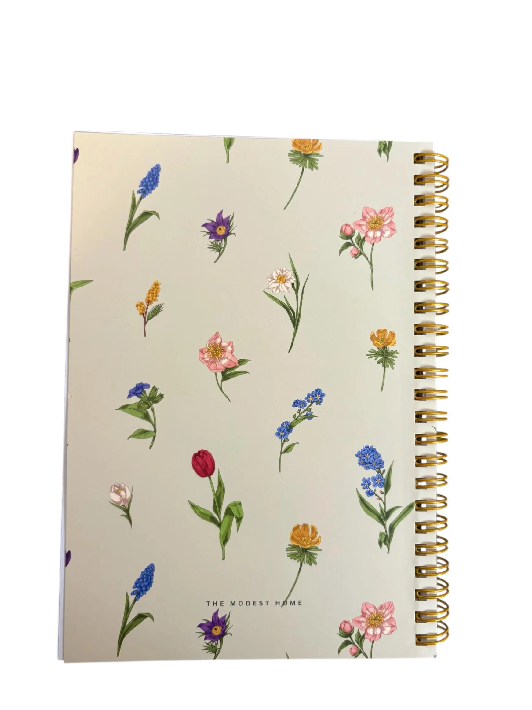 A5 Floral beige Cottege core Notebook - image 2